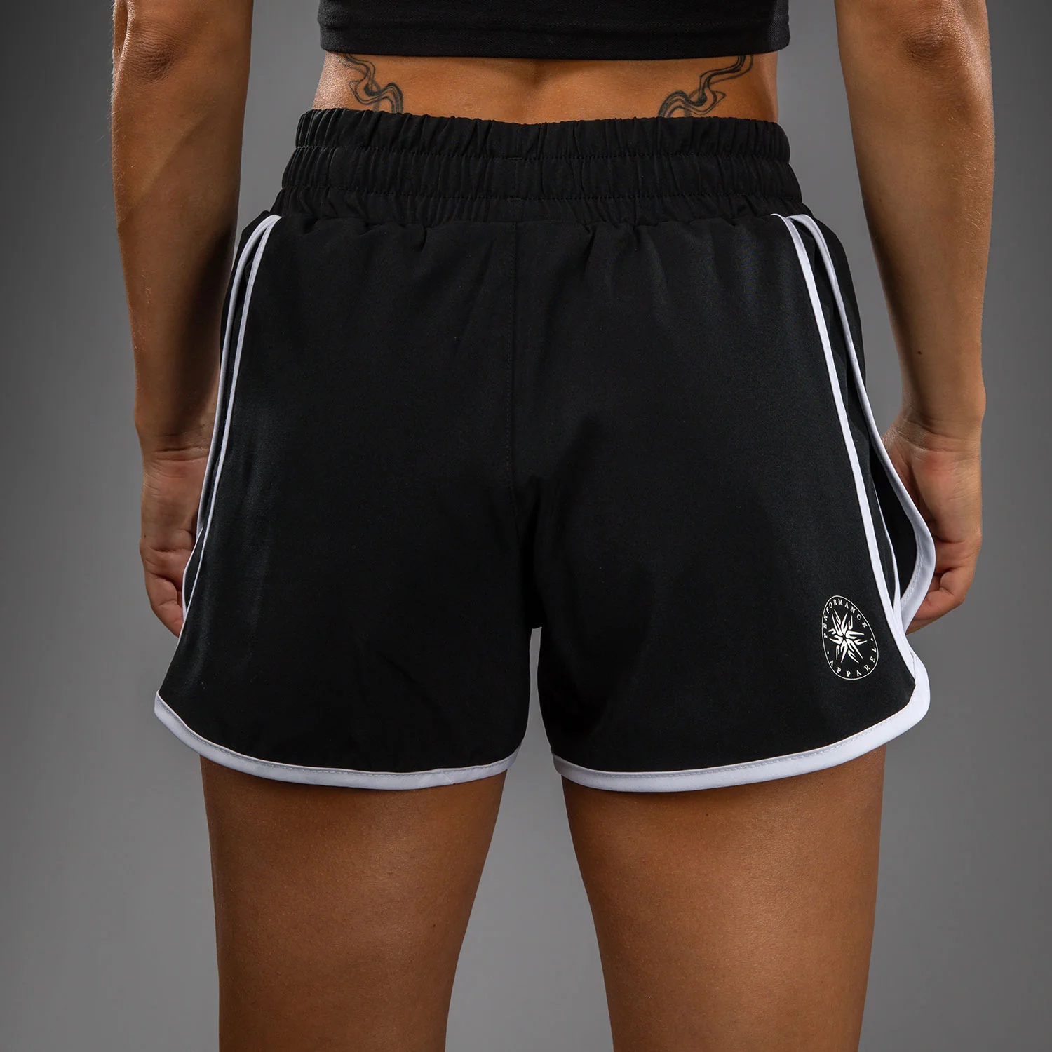Venum Twilight Training Shorts - Black/White - Image 6