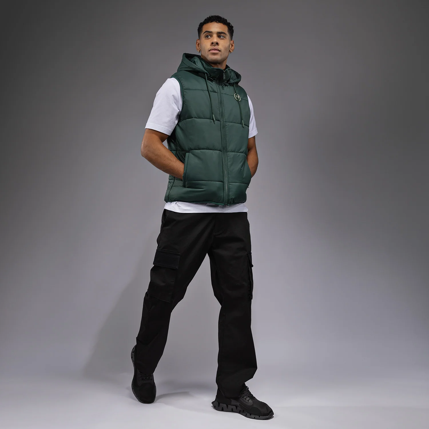 Venum Urban Guard Down Vest - Forest Green - Image 4