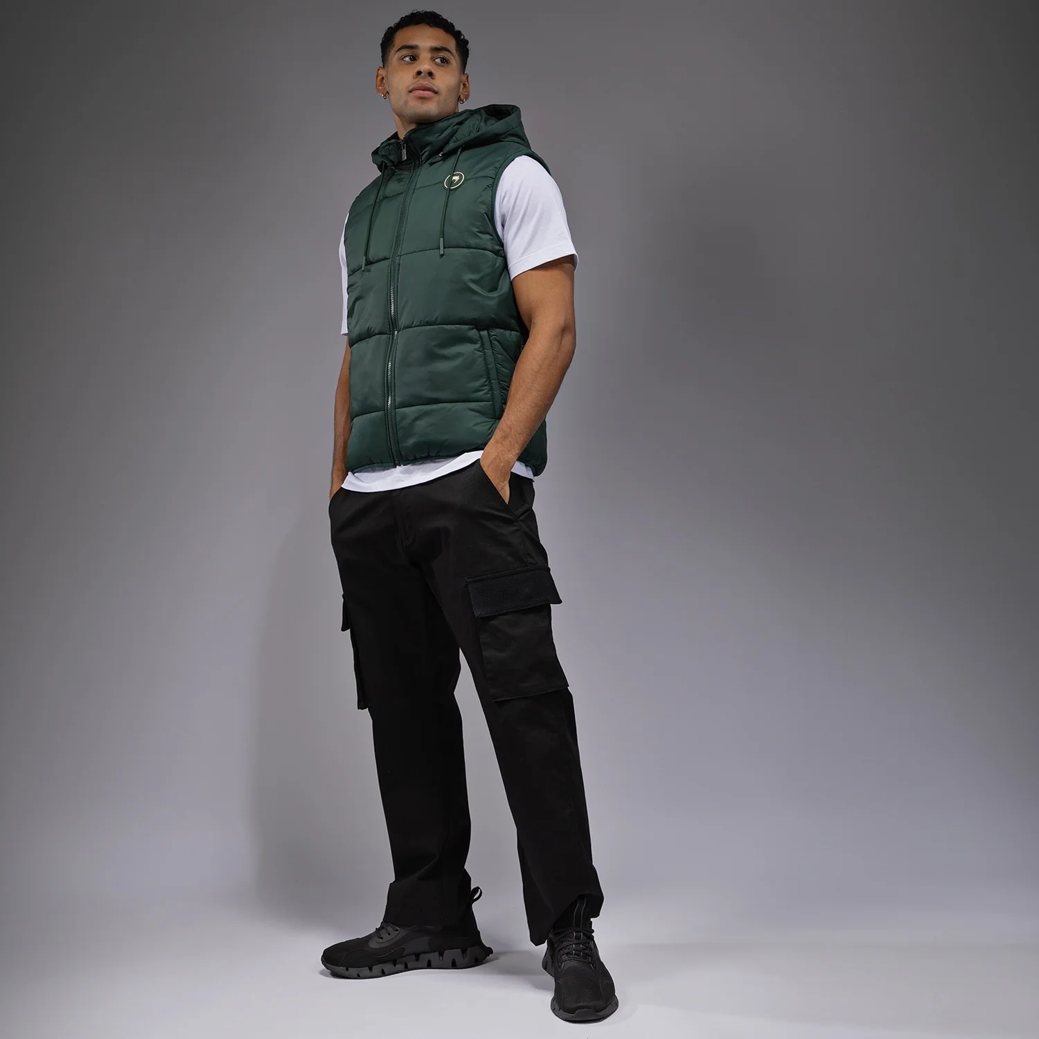 Venum Urban Guard Down Vest - Forest Green - Image 5