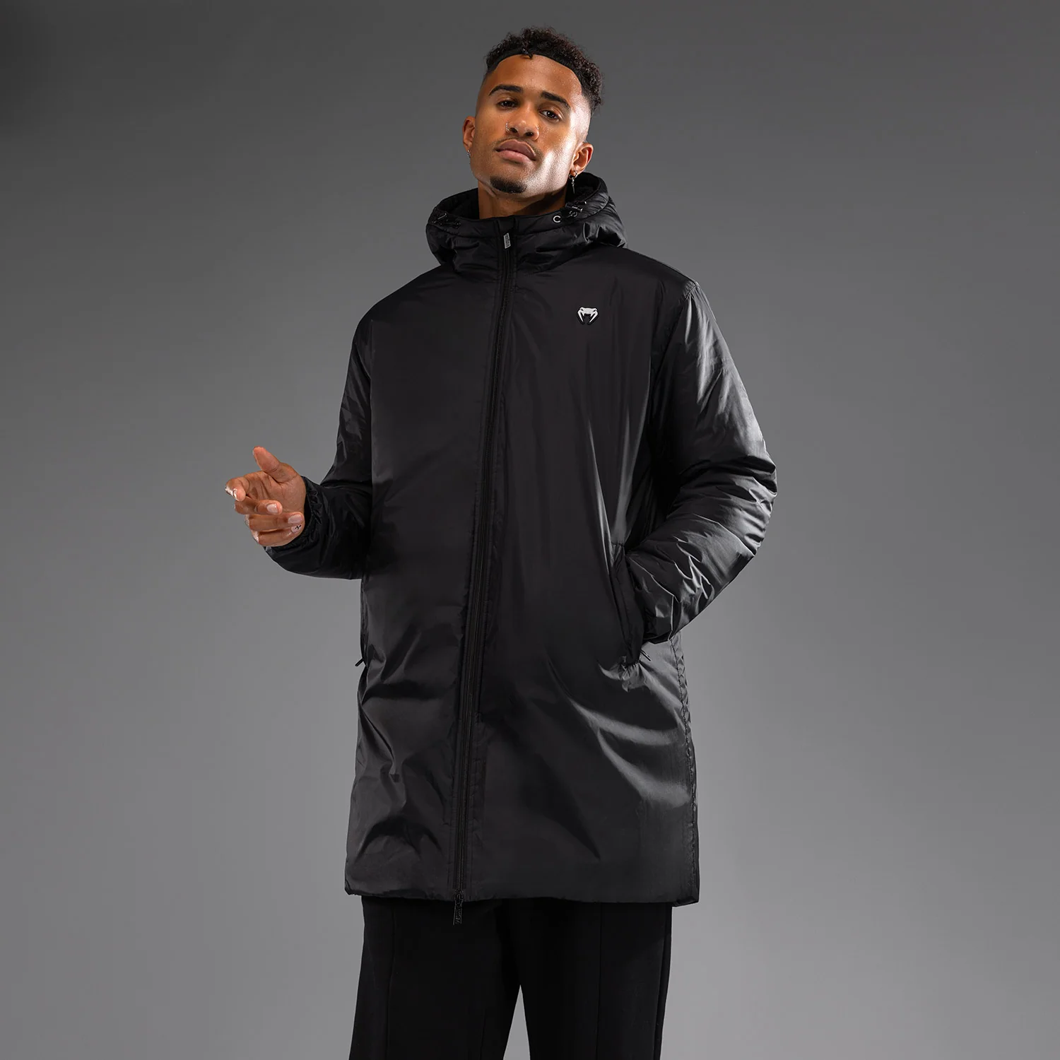 Venum Urban Guard Parka Jacket - Black - Image 3