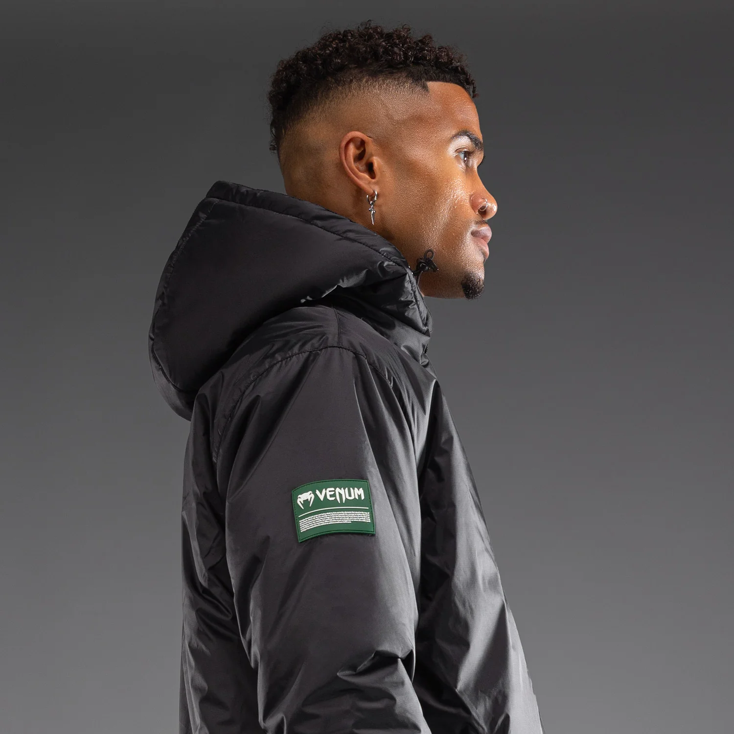 Venum Urban Guard Parka Jacket - Black - Image 5