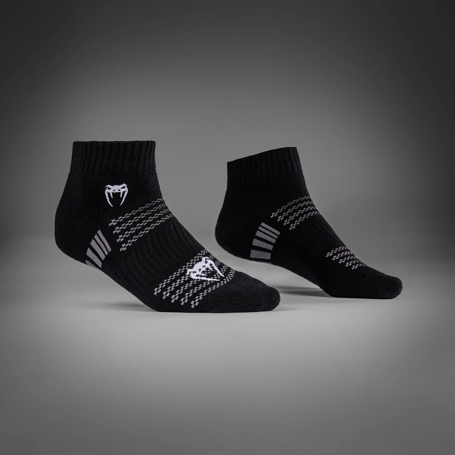 Venum Vector Ankle Socks - Black/Grey - Image 2