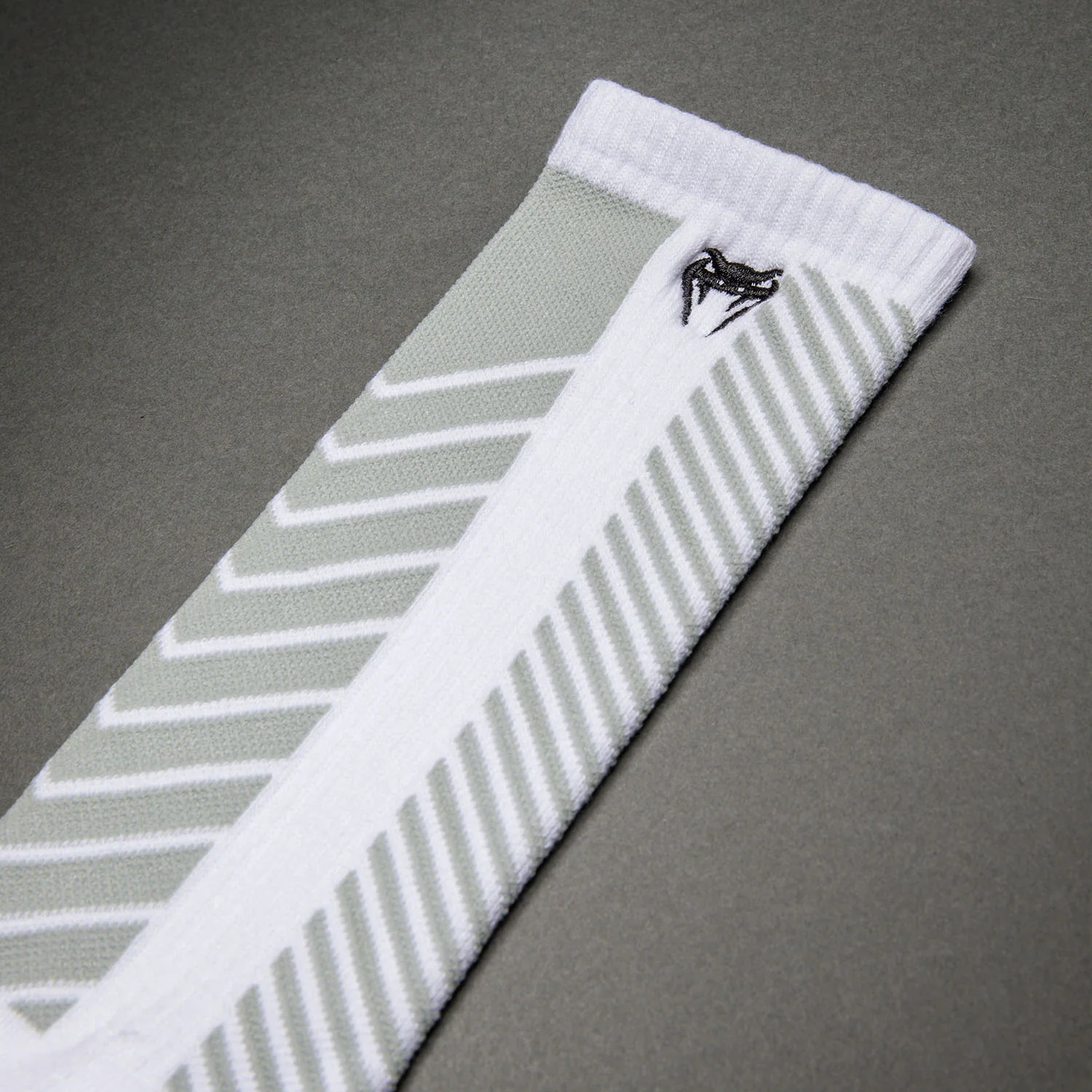 Venum Vector Over-the-Calf Socks - White/Grey - Image 3