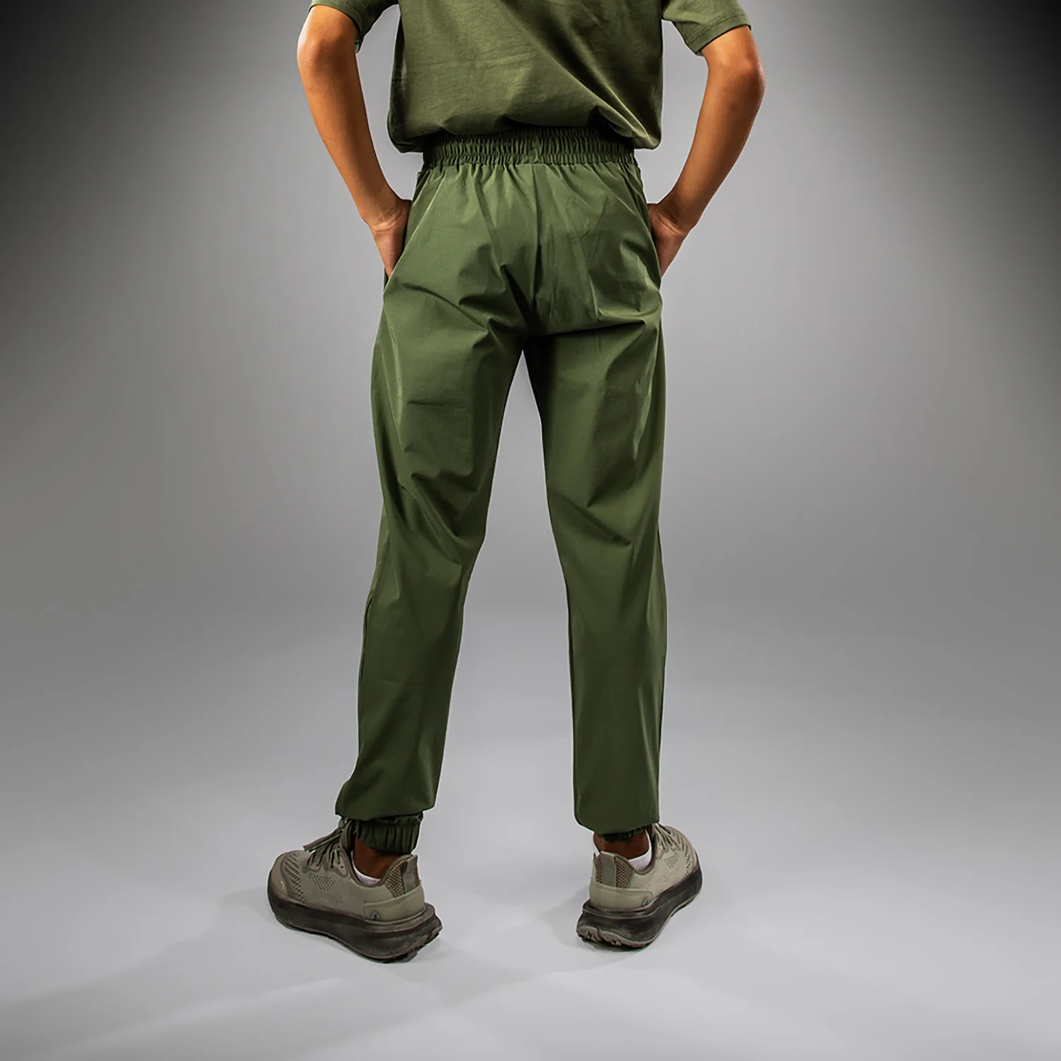 Venum Vectra Kids Joggers - Army Green/Orange - Image 3