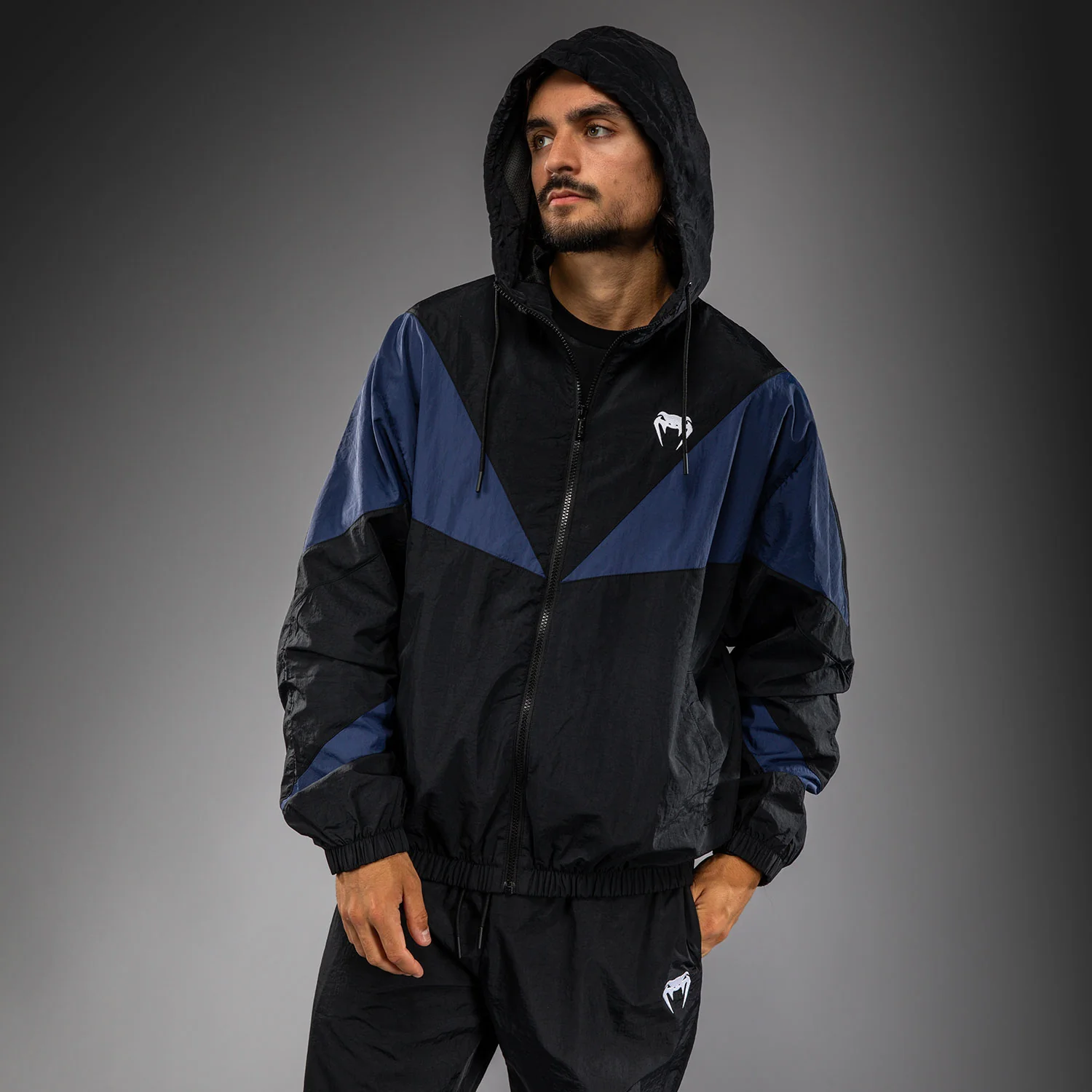 Venum Vectra Track Jacket - Black/Blue - Image 4
