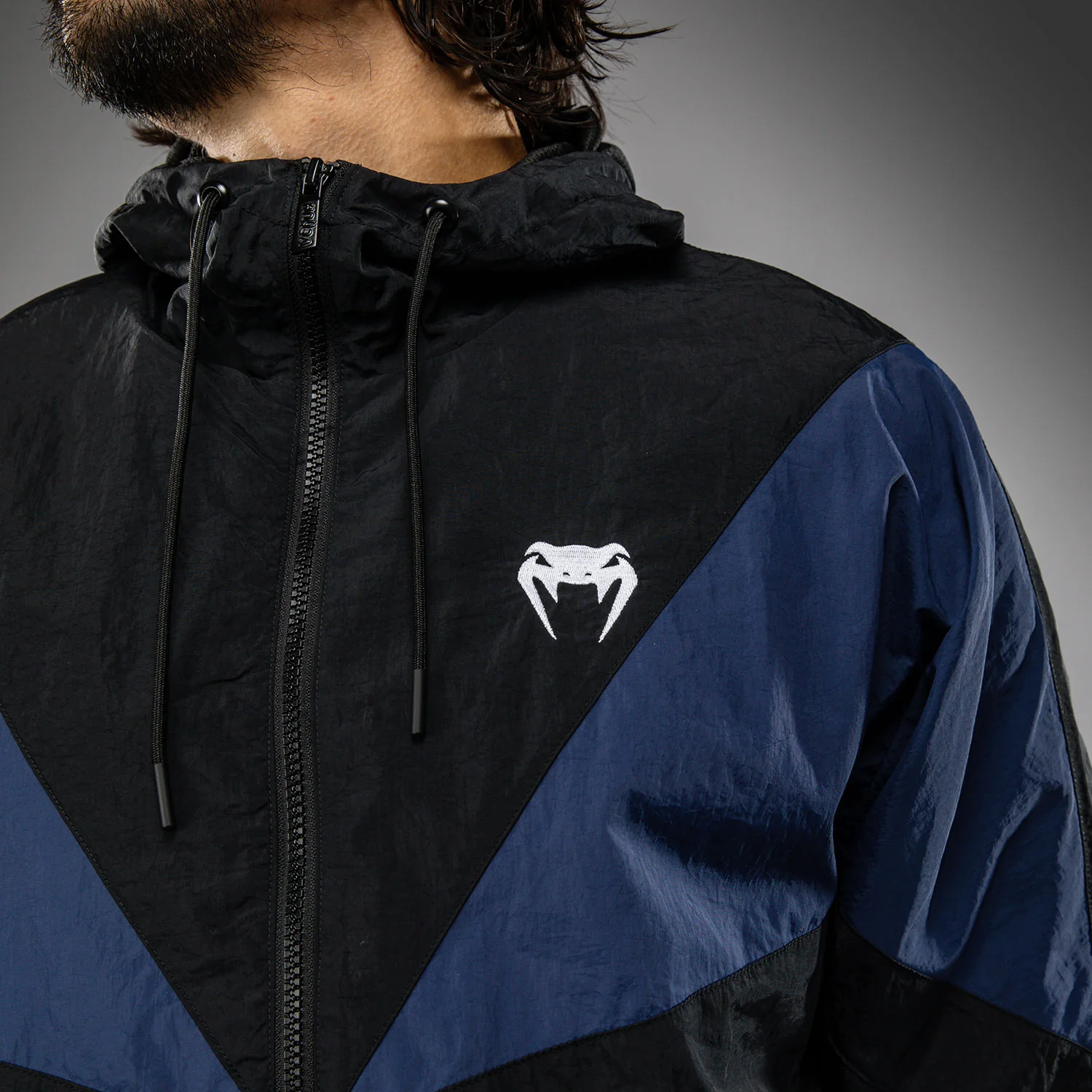 Venum Vectra Track Jacket - Black/Blue - Image 6