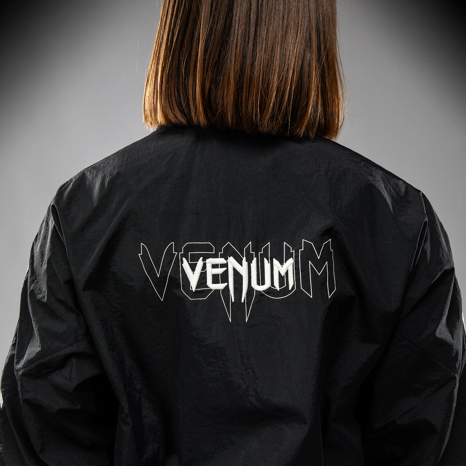 Venum Vectra Women’s Track Jacket - Black/White - Image 6