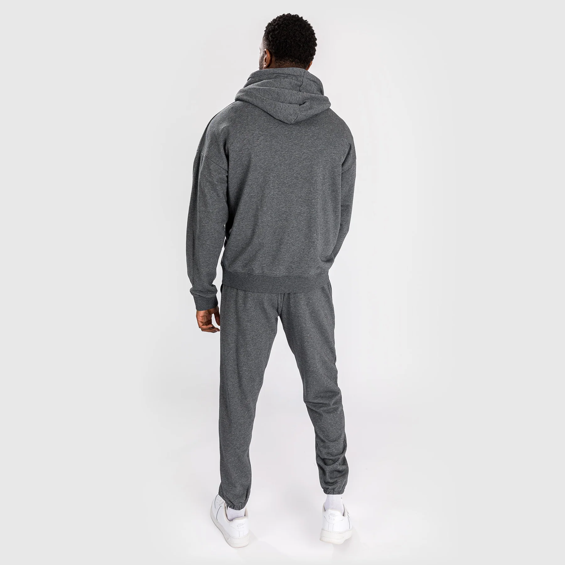Venum Vortex XL Lite Men's Hoodie - Dark Heather Grey - Image 3