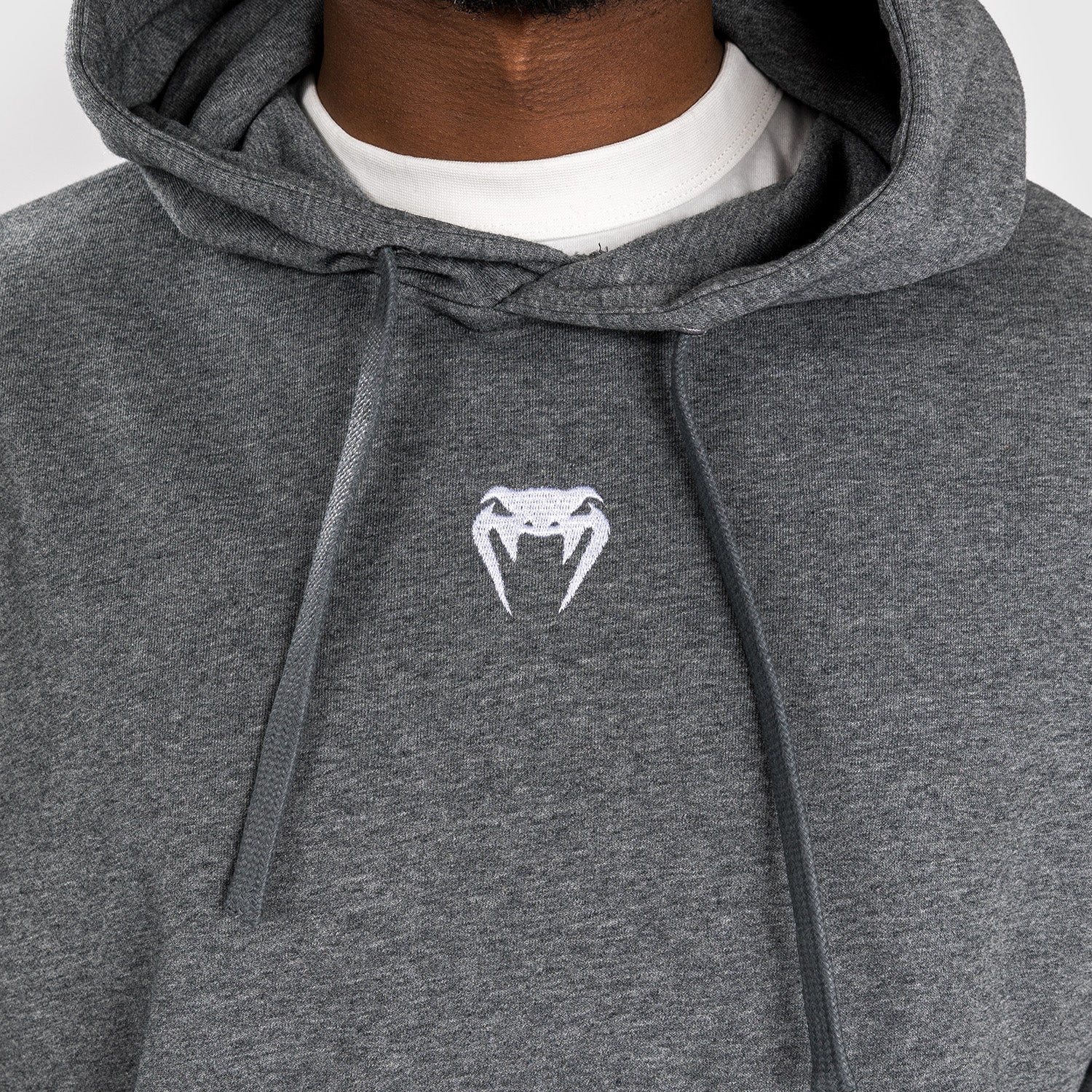 Venum Vortex XL Lite Men's Hoodie - Dark Heather Grey - Image 5