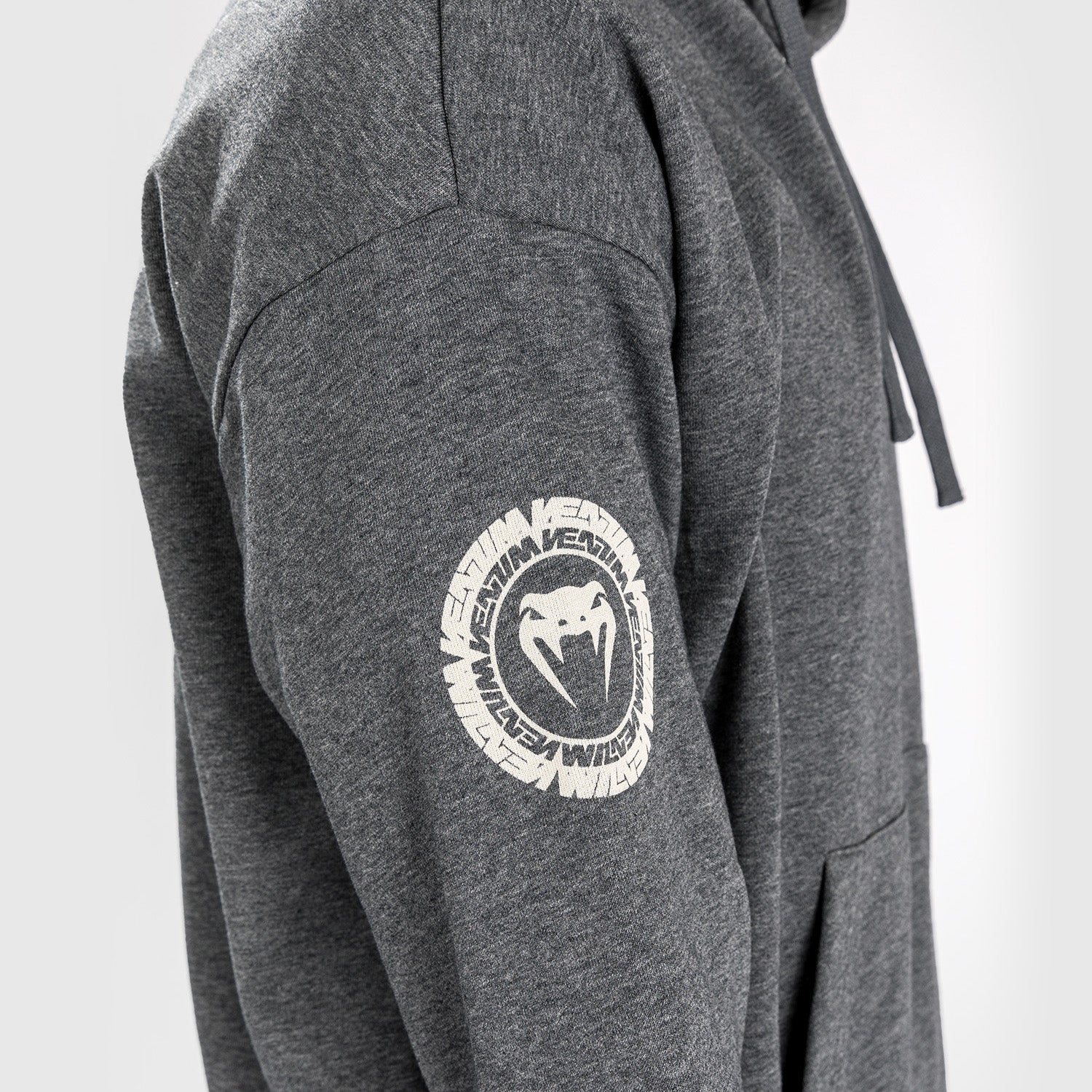 Venum Vortex XL Lite Men's Hoodie - Dark Heather Grey - Image 6