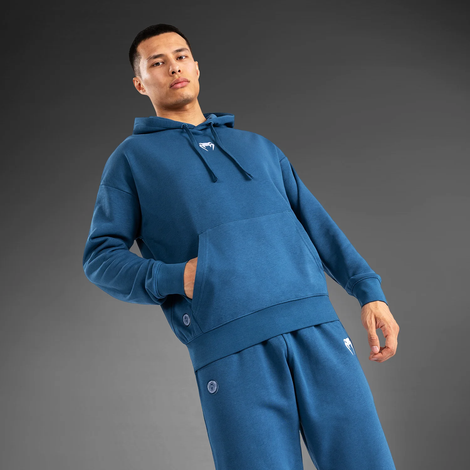 Venum Vortex XL Men's Hoodie - Navy Blue - Image 2