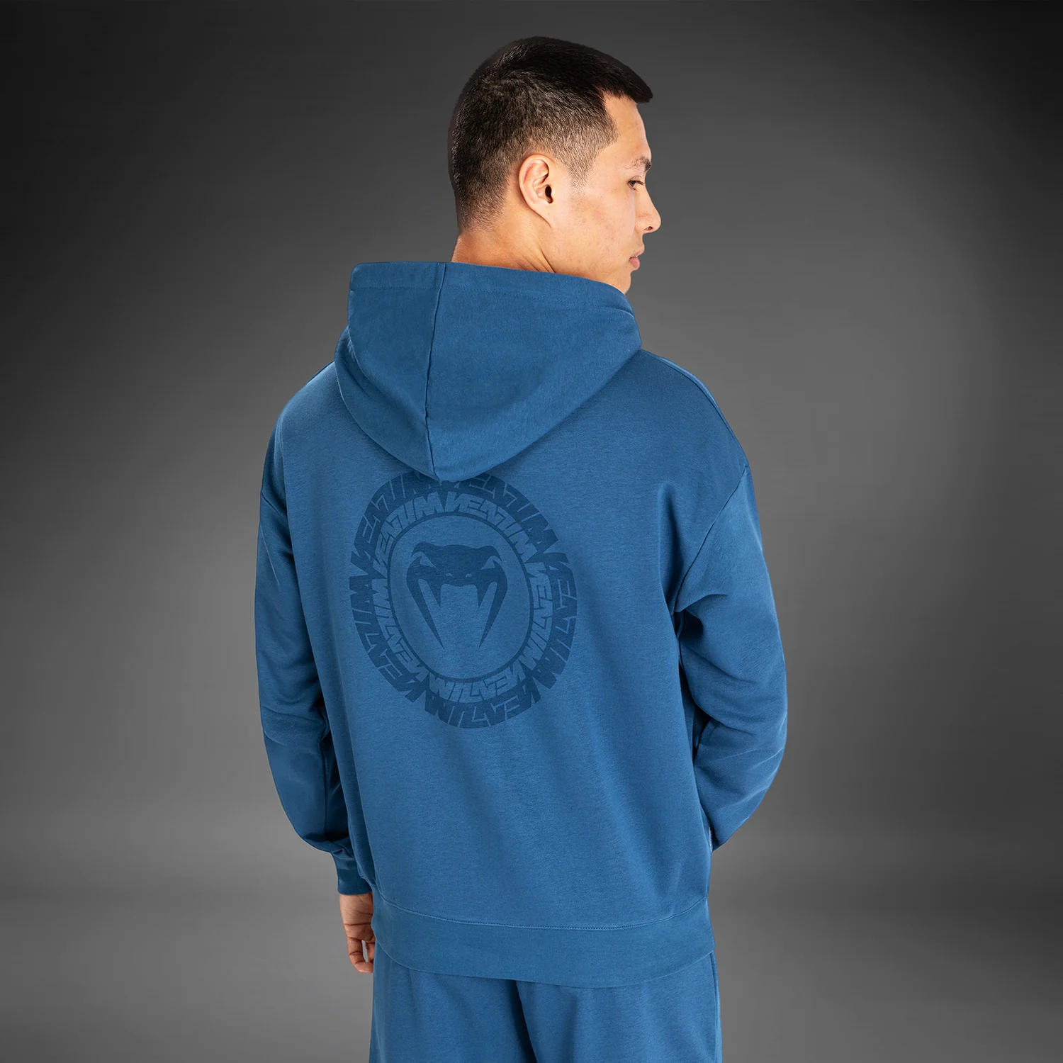 Venum Vortex XL Men's Hoodie - Navy Blue - Image 8