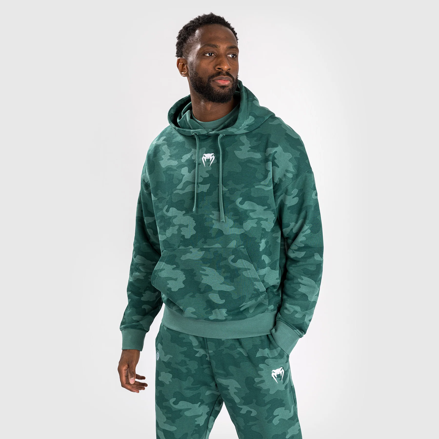 Venum Vortex XL Men's Hoodie - Turquoise Camo
