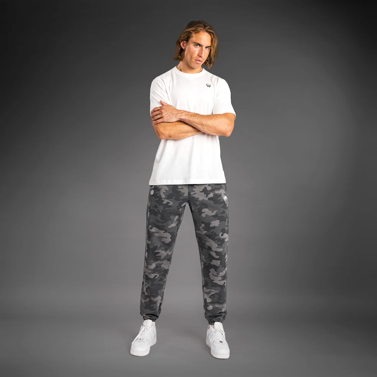 Venum Vortex XL Men's Joggers - Anthracite Camo - Image 2