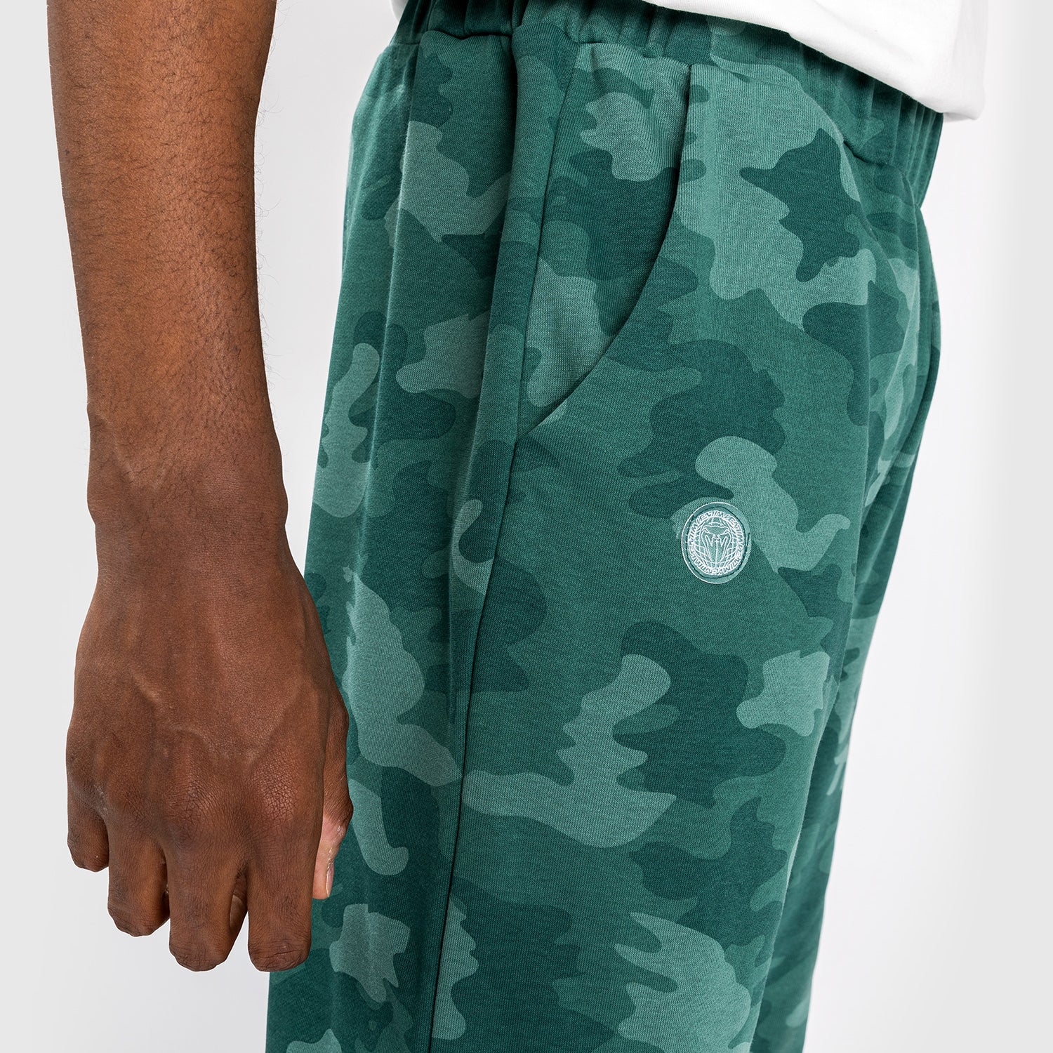 Venum Vortex XL Men's Joggers - Turquoise Camo - Image 4