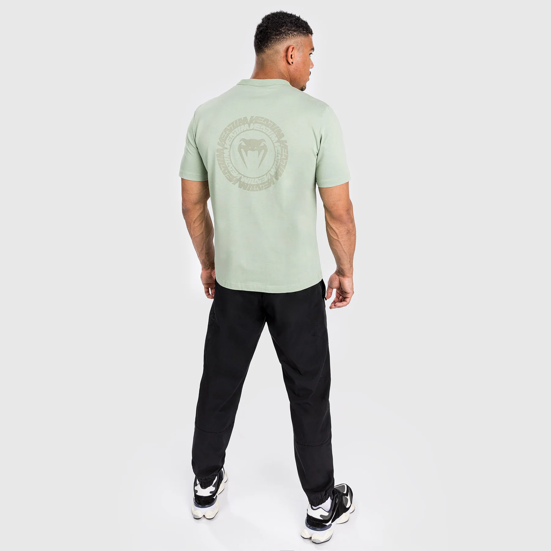 Venum Vortex XL Men's T–Shirt - Aqua Green - Image 3