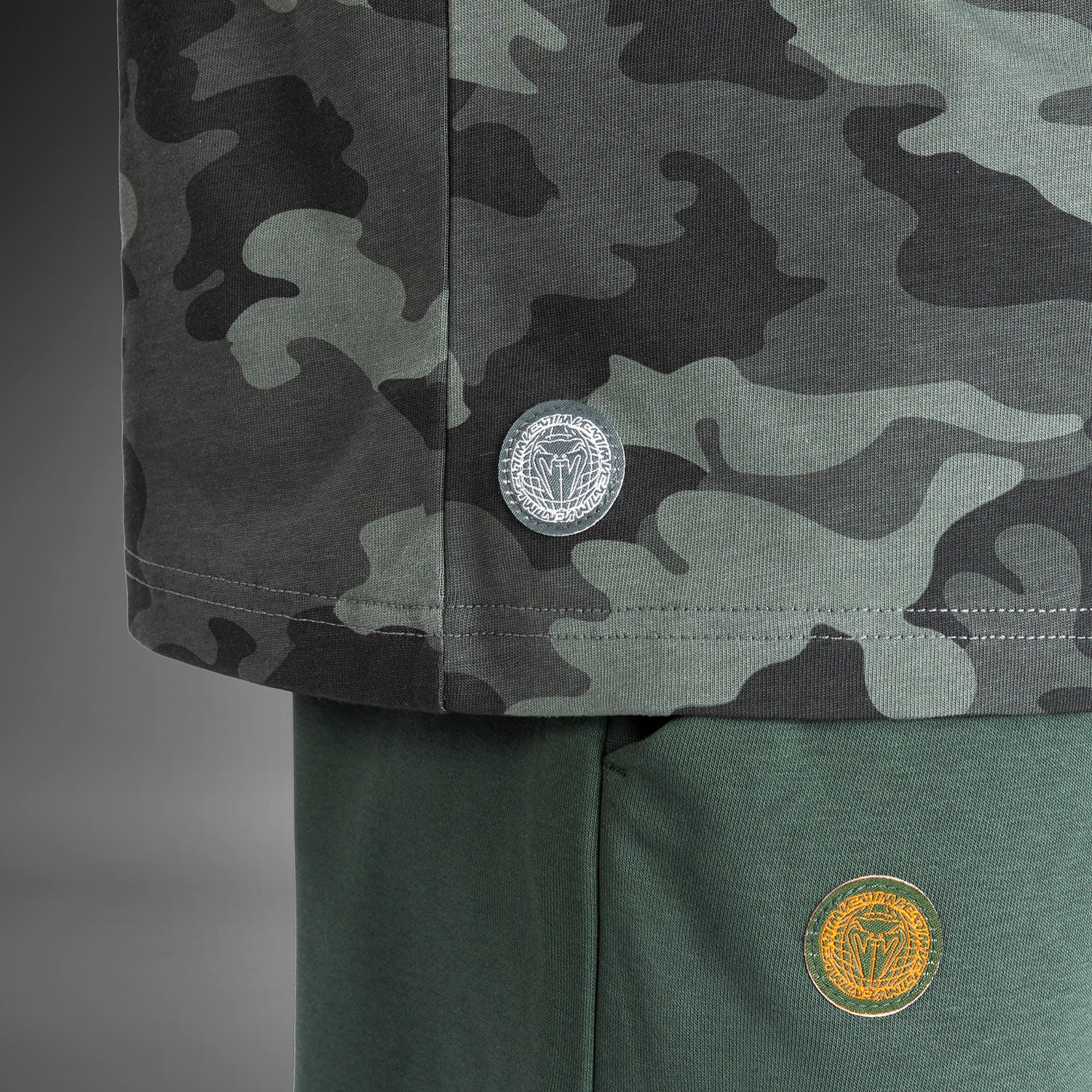 Venum Vortex XL Men's T–Shirt - Khaki Camo - Image 5