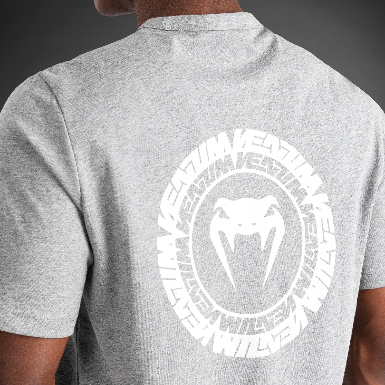 Venum Vortex XL Men's T–Shirt - Light Heather Grey - Image 6