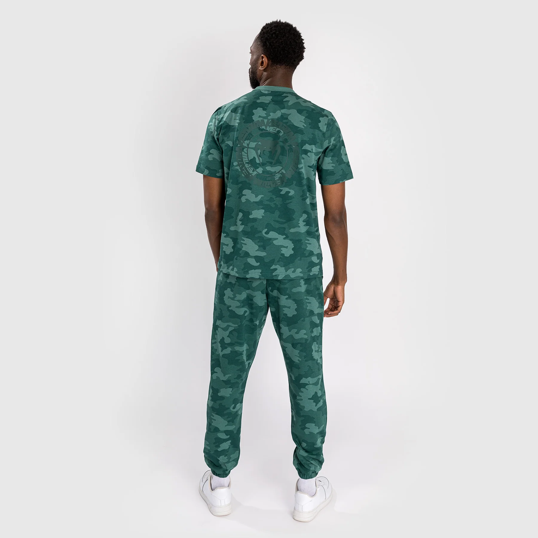 Venum Vortex XL Men's T–Shirt - Turquoise Camo - Image 3