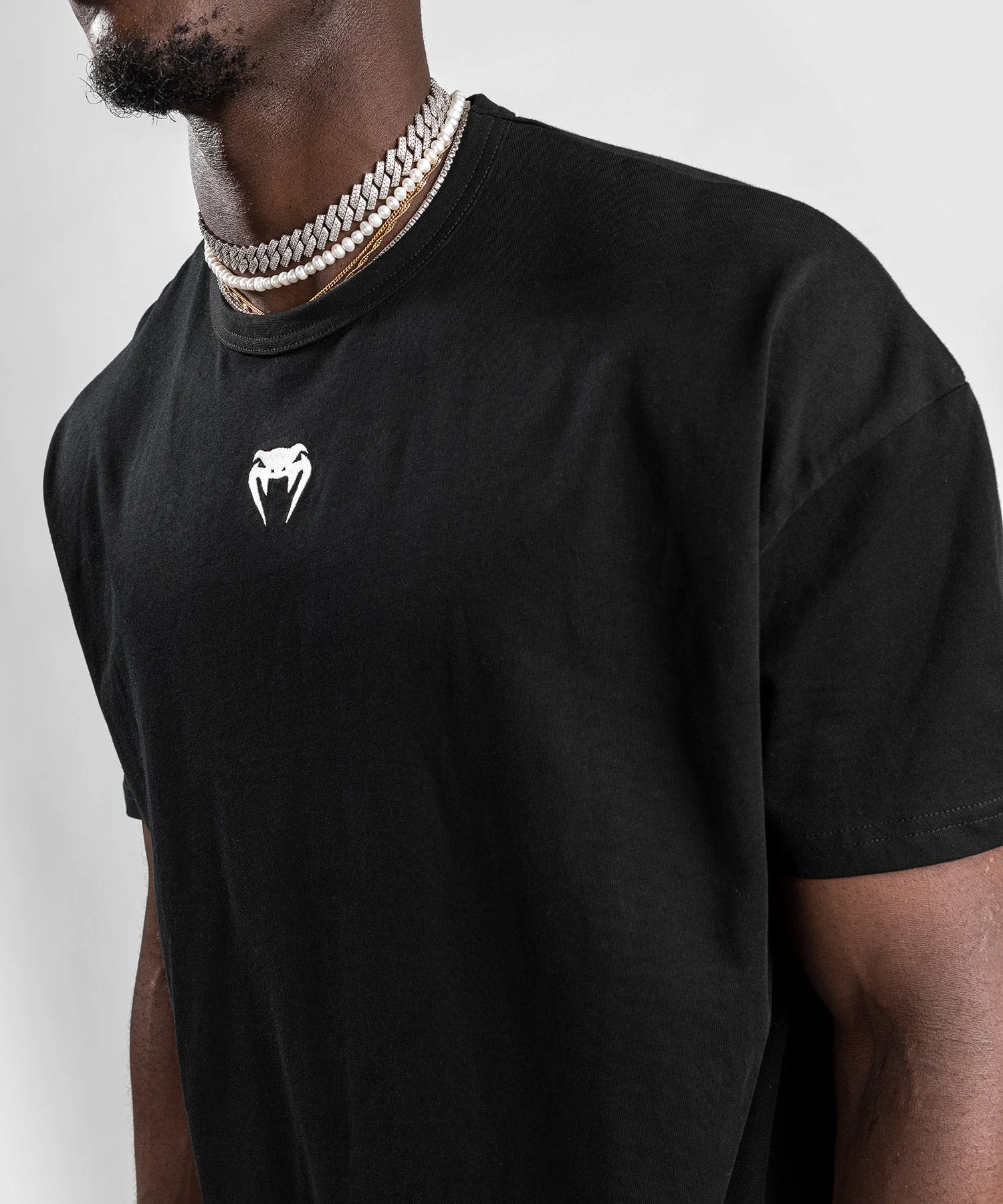 Venum Vortex XL T-Shirt  - Oversize - Black - Image 6