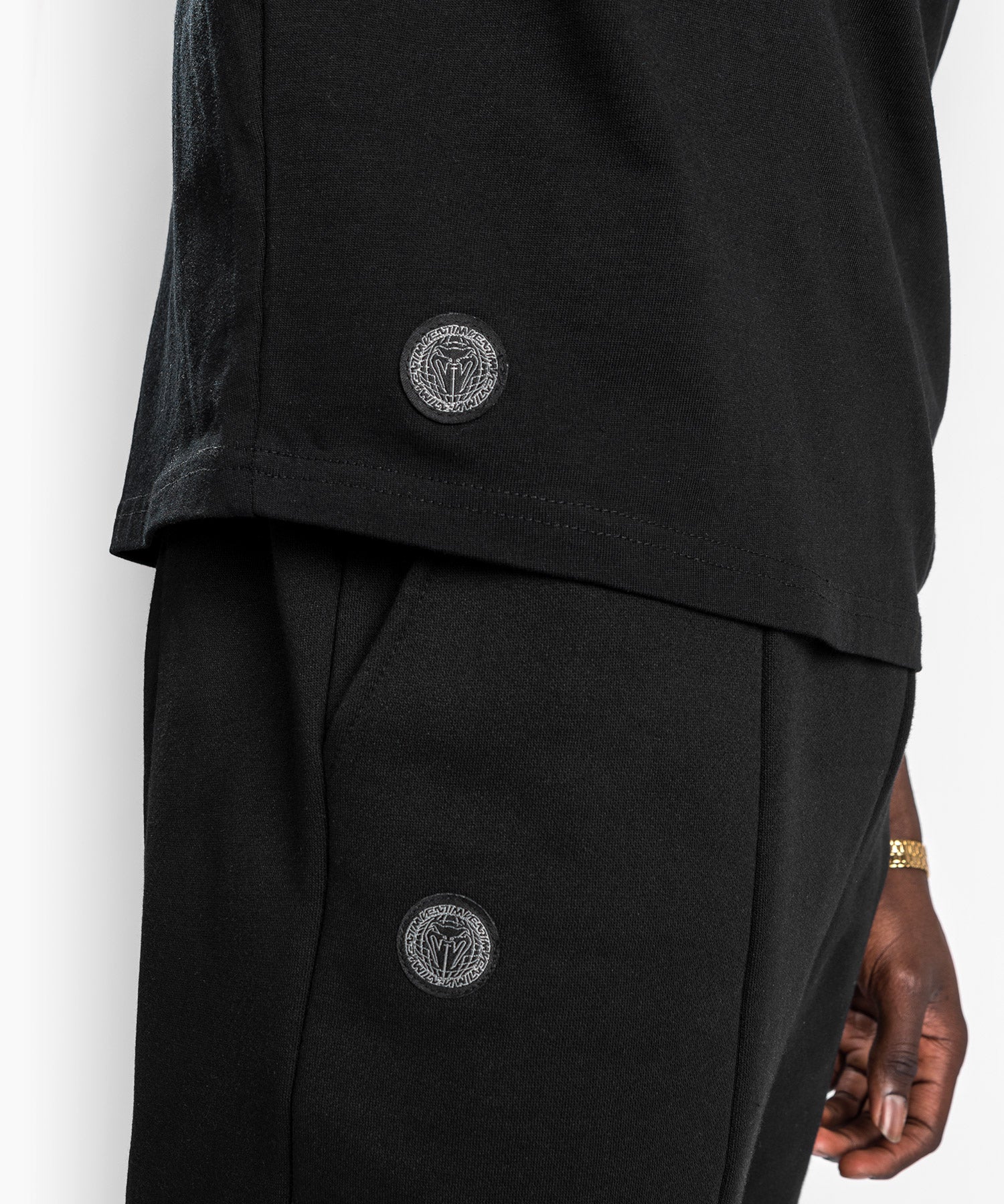 Venum Vortex XL T-Shirt  - Oversize - Black - Image 8