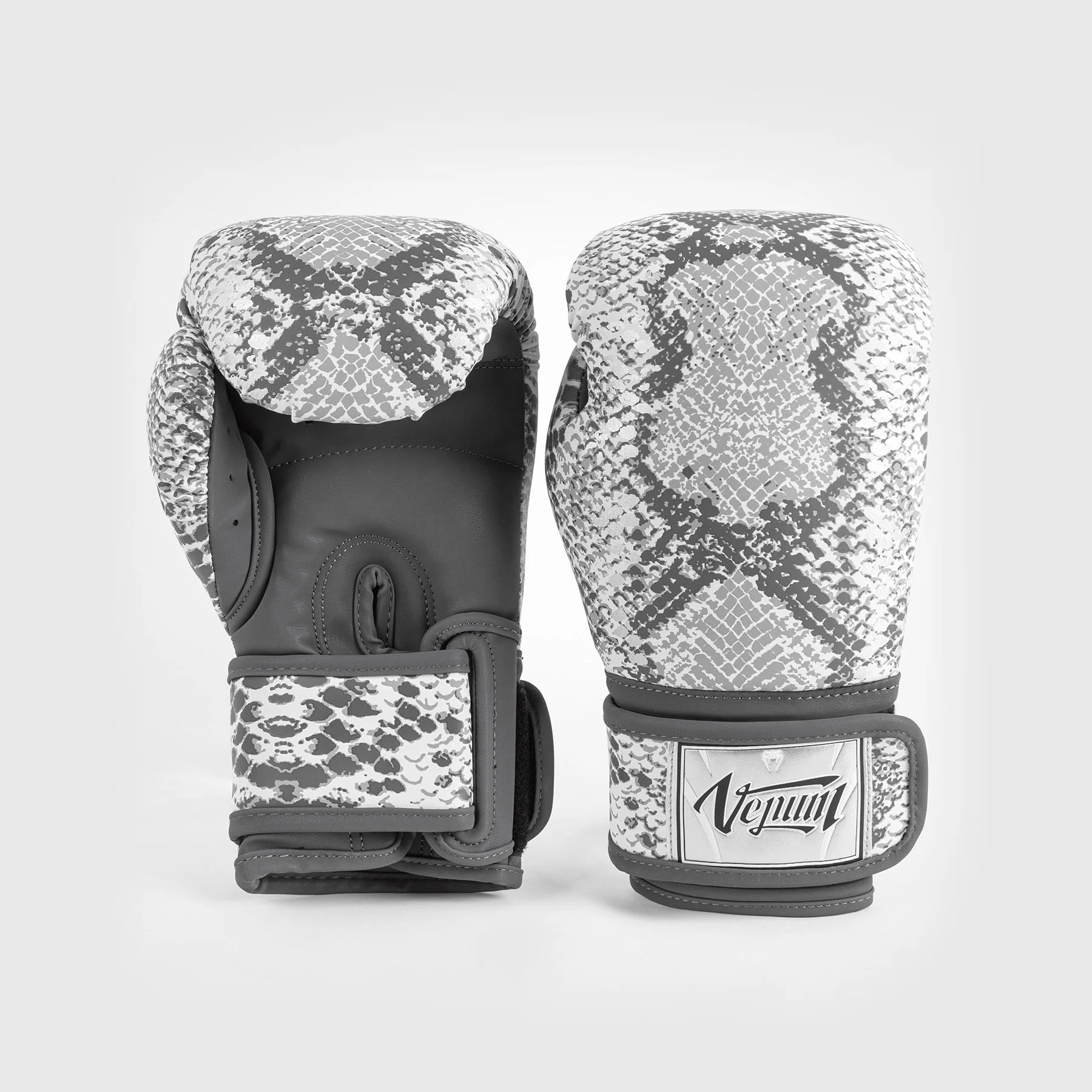 Venum White Snake Boxing Gloves for Women - White - Image 2