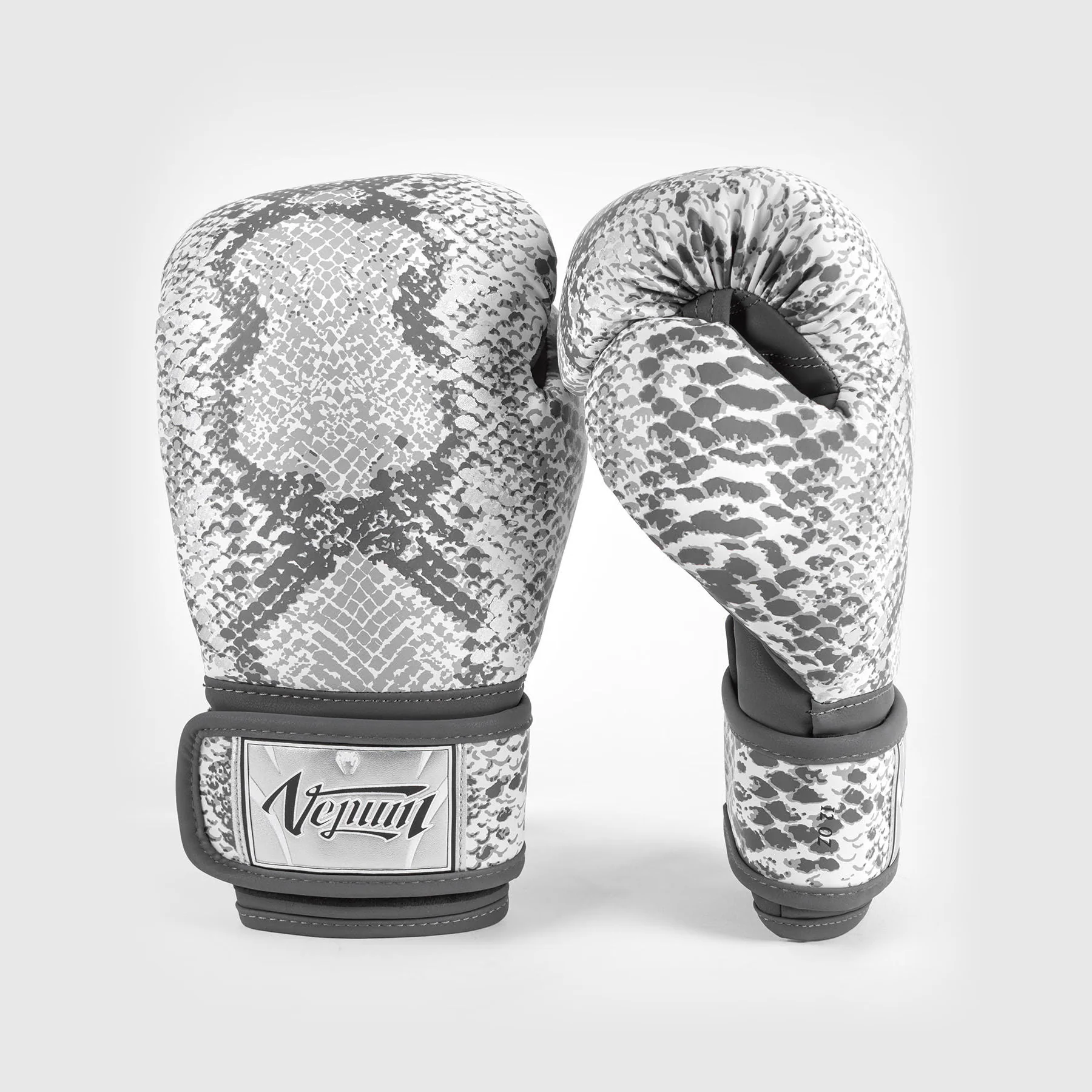 Venum White Snake Boxing Gloves for Women - White - Image 3