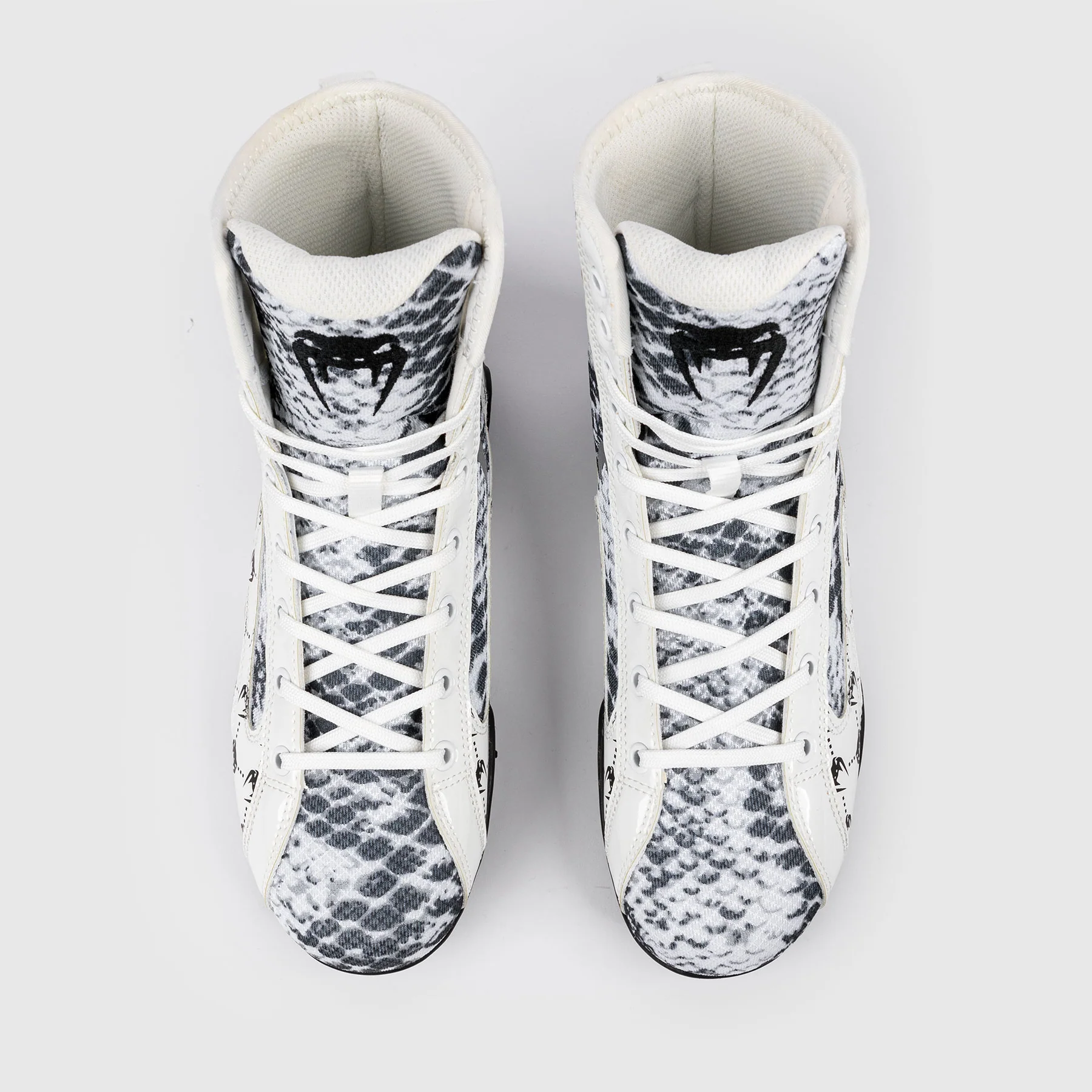 Venum White Snake Boxing Shoes for Women - White - Image 5