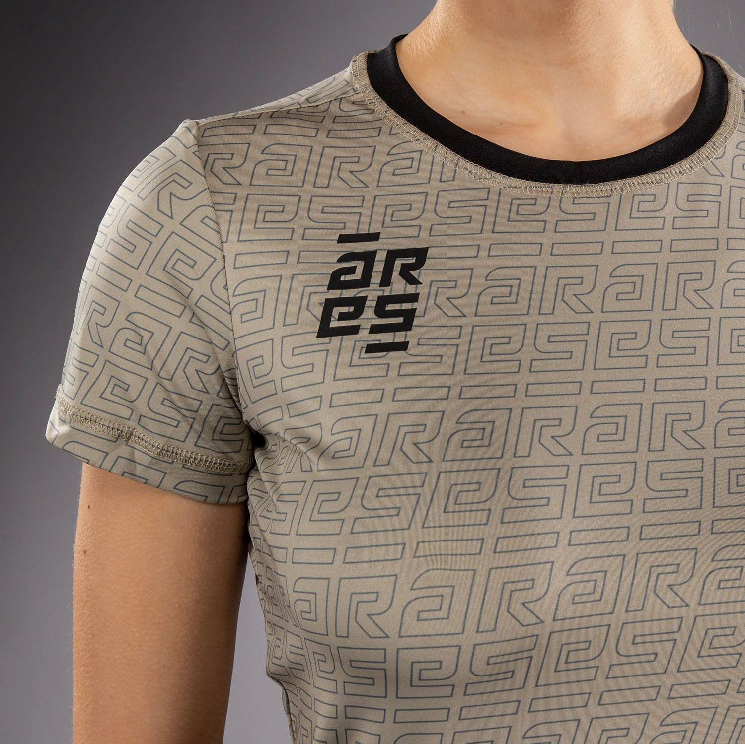 Venum x Ares 2.0 Dry-Tech T-Shirt for Women - Sand - Image 5