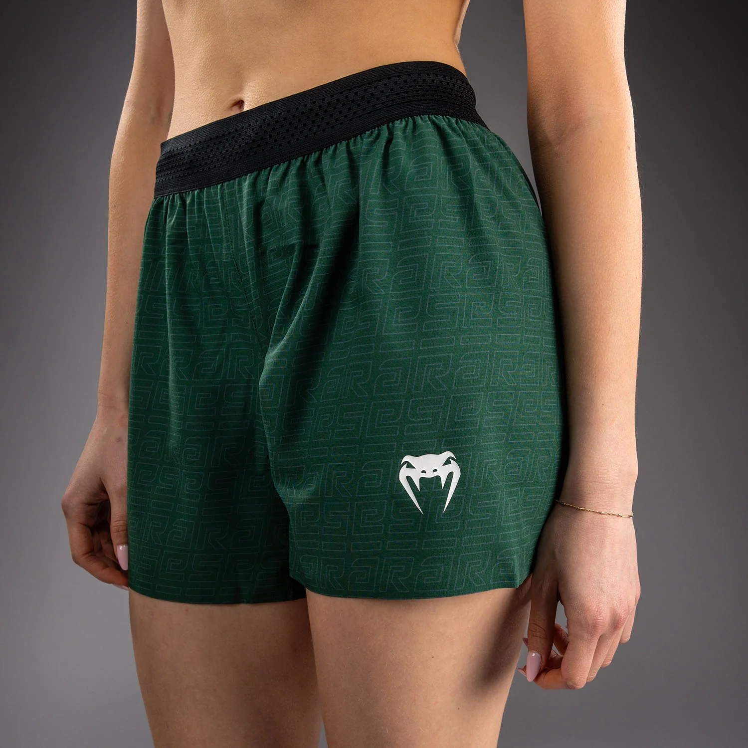 Venum x Ares 2.0 Fight Shorts for Women - Khaki - Image 5