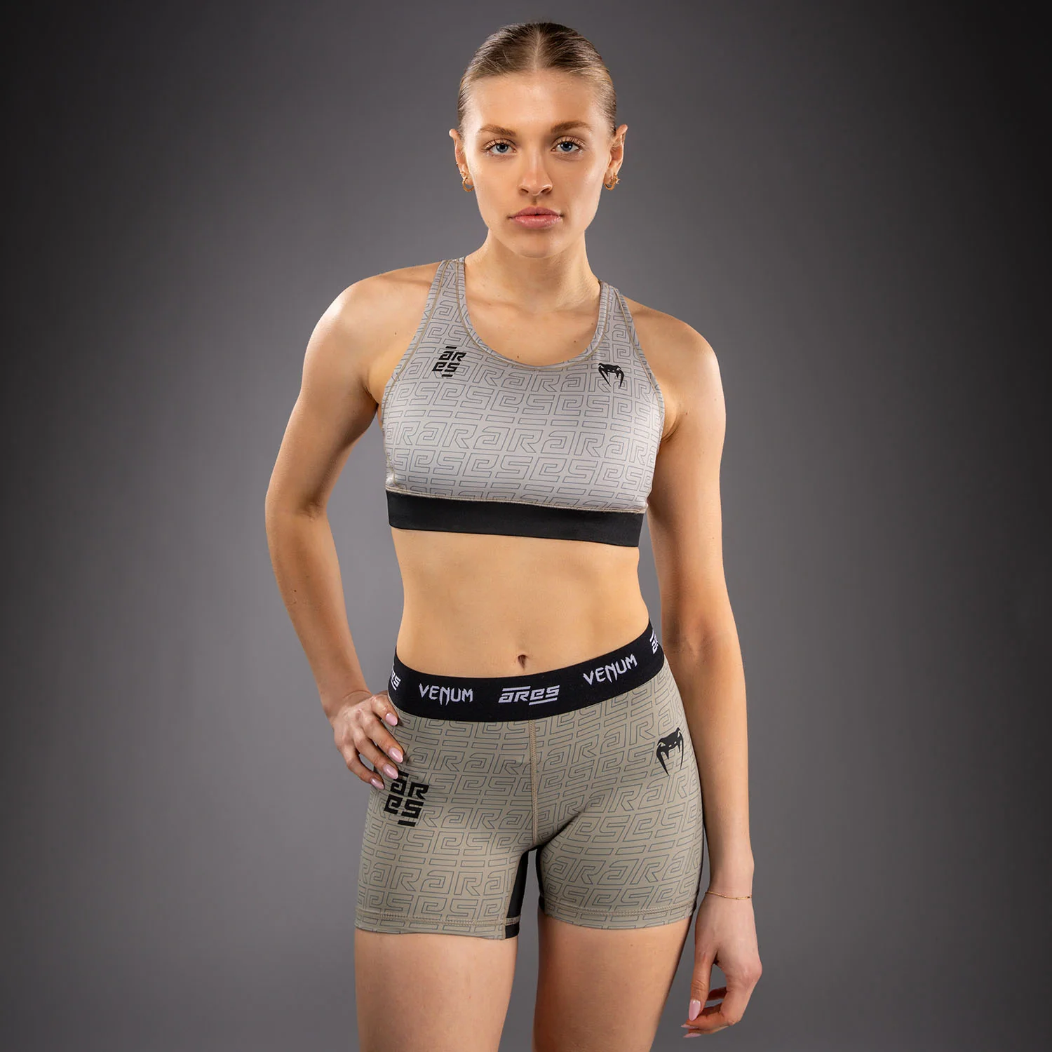 Venum x Ares 2.0 Sports Bra for Women - Sand