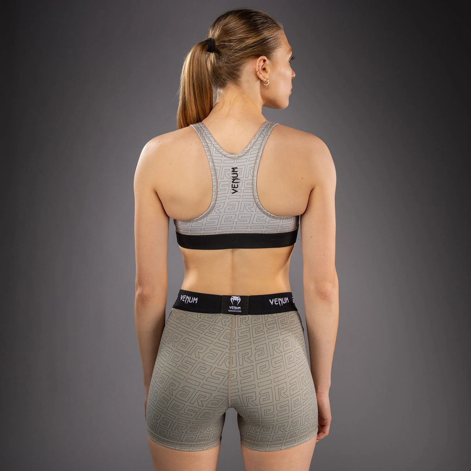 Venum x Ares 2.0 Sports Bra for Women - Sand - Image 4