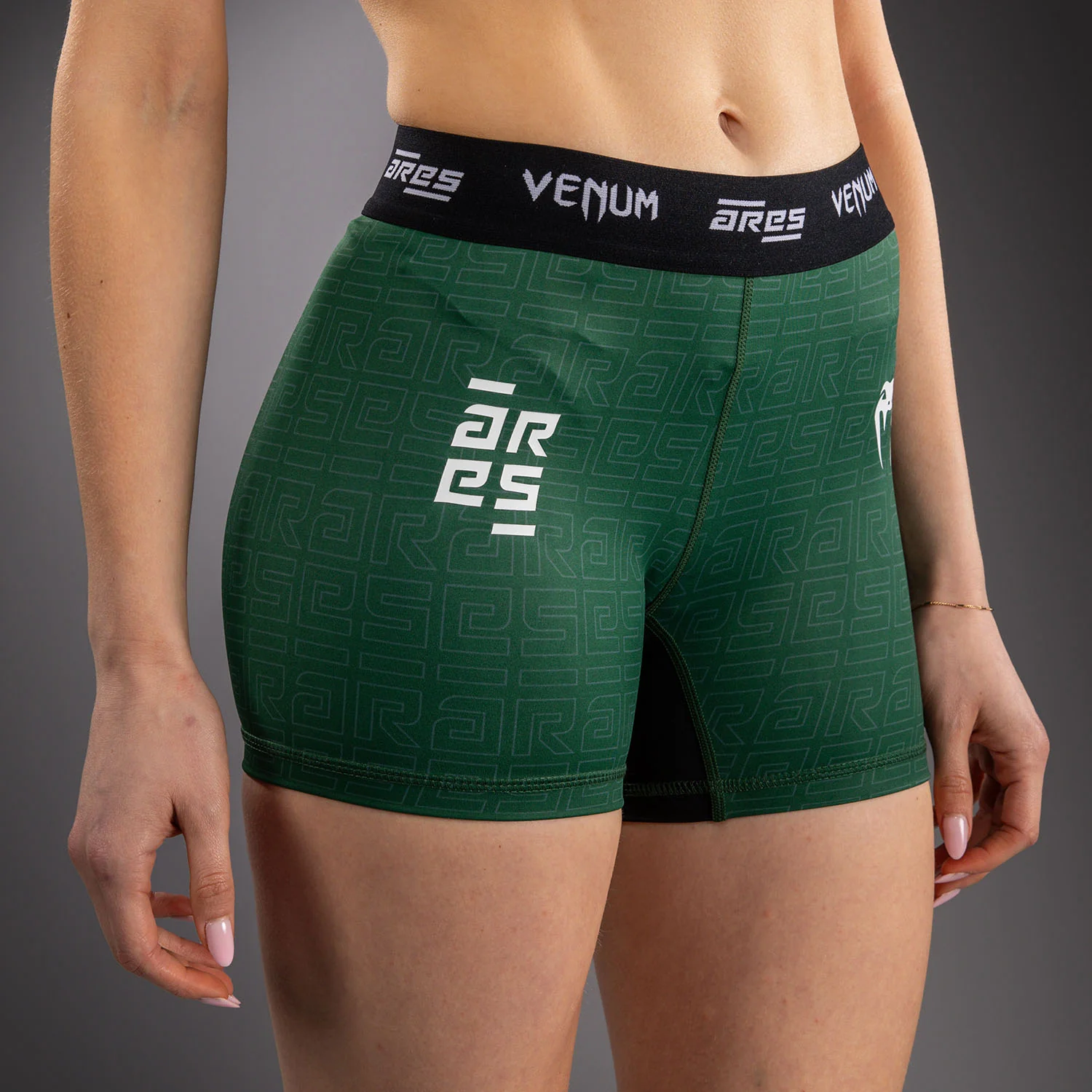 Venum x Ares 2.0 Training Shorts for Women - Khaki - Image 6