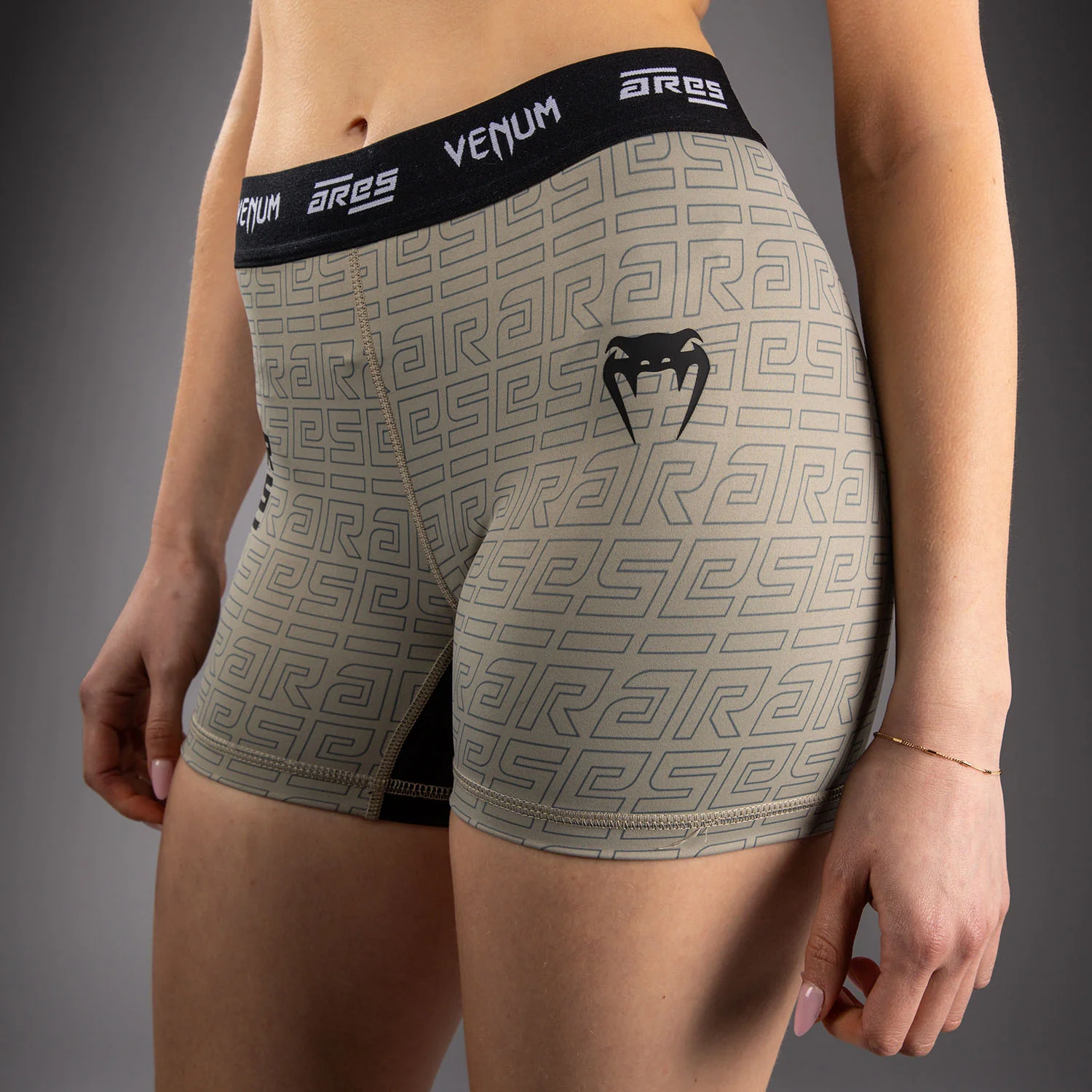 Venum x Ares 2.0 Training Shorts for Women - Sand - Image 5