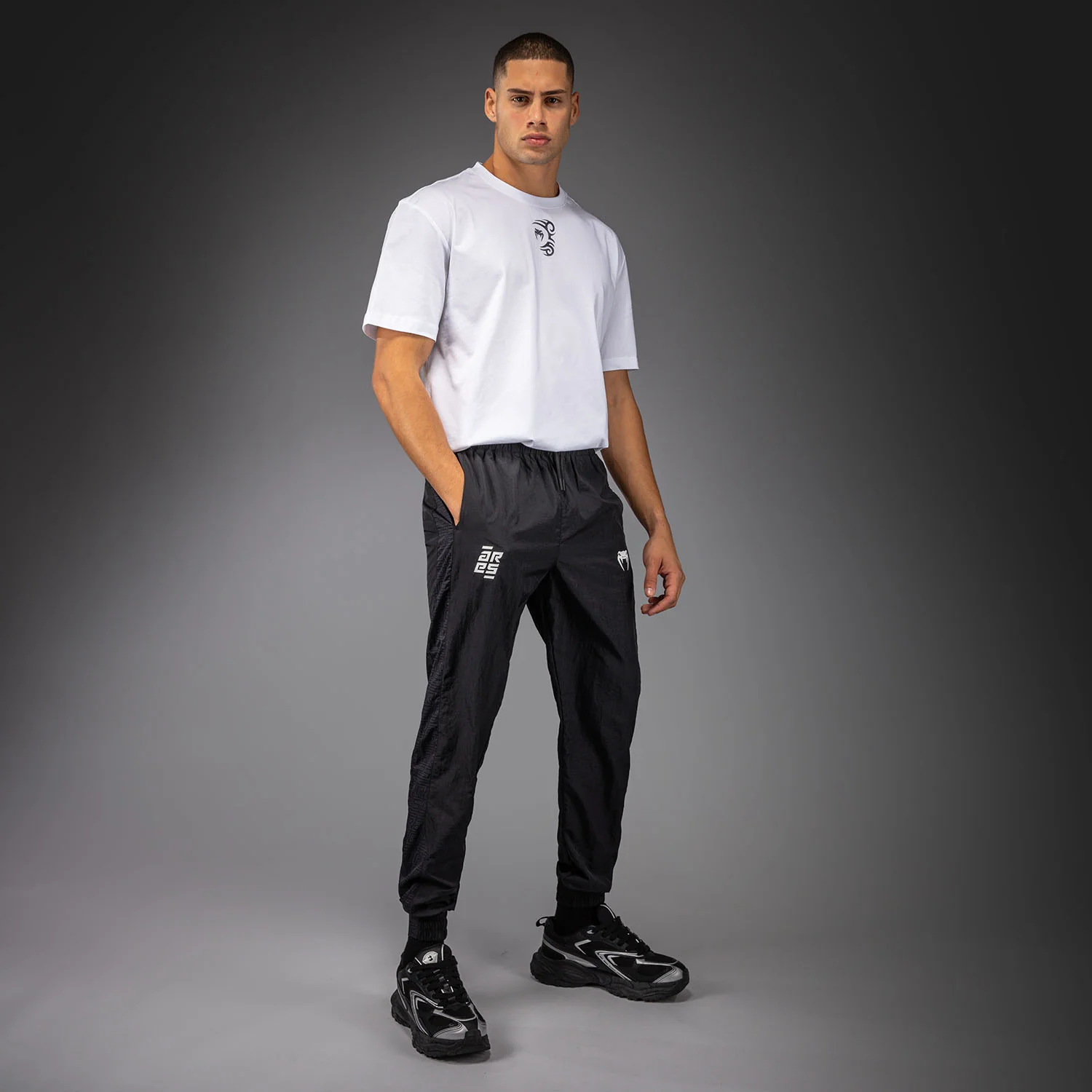 Venum x Ares Joggers - Black - Image 7