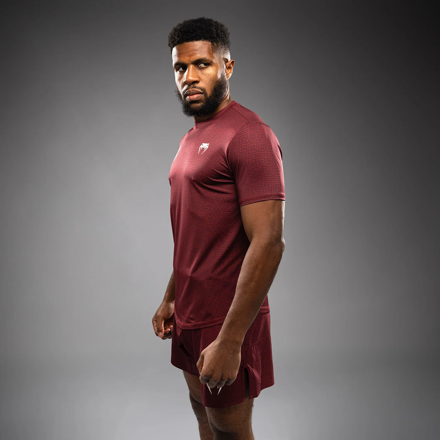 Venum x Ares Men’s Dry-Tech Shirt - Burgundy - Image 6