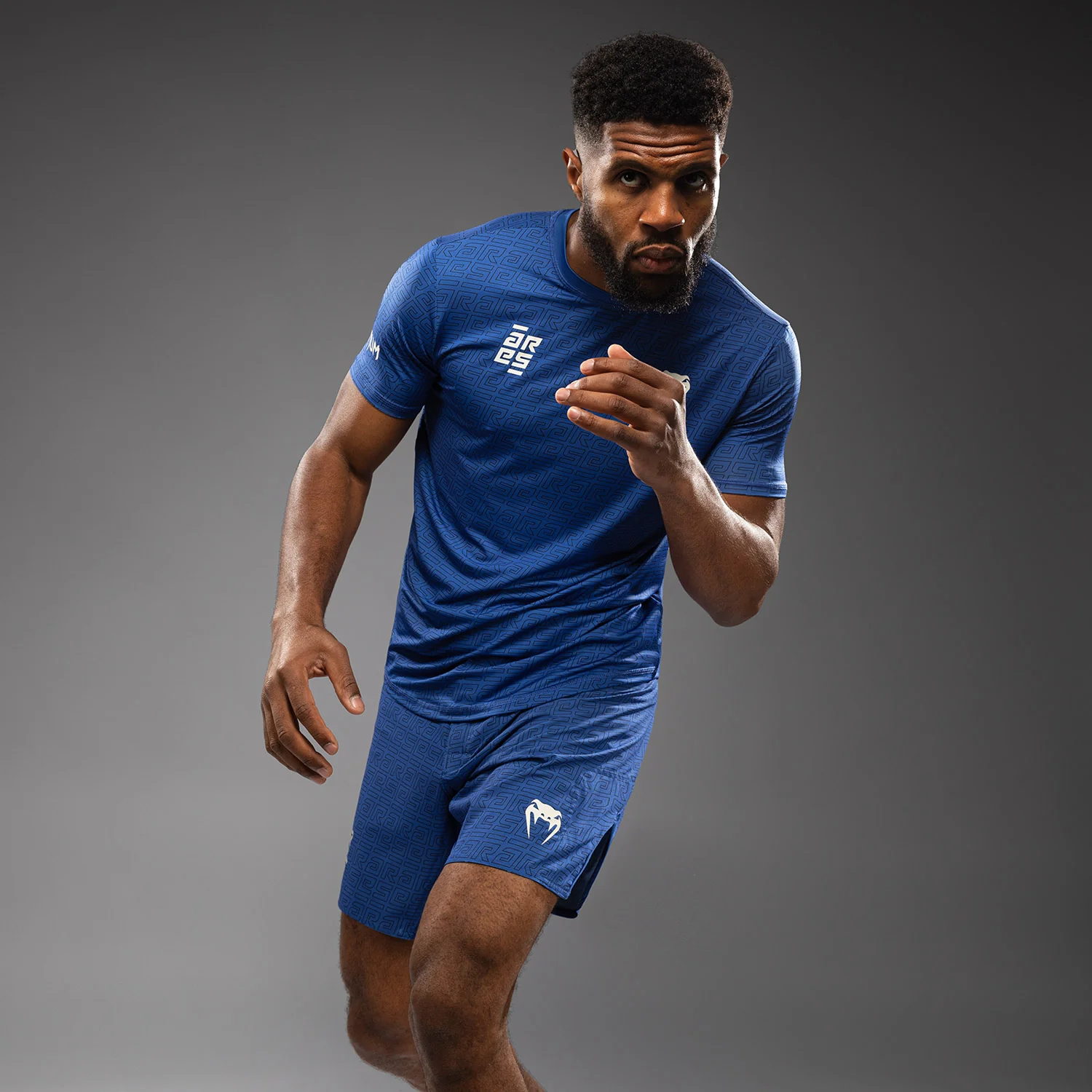 Venum x Ares Men’s Dry-Tech Shirt - Royal Blue - Image 4