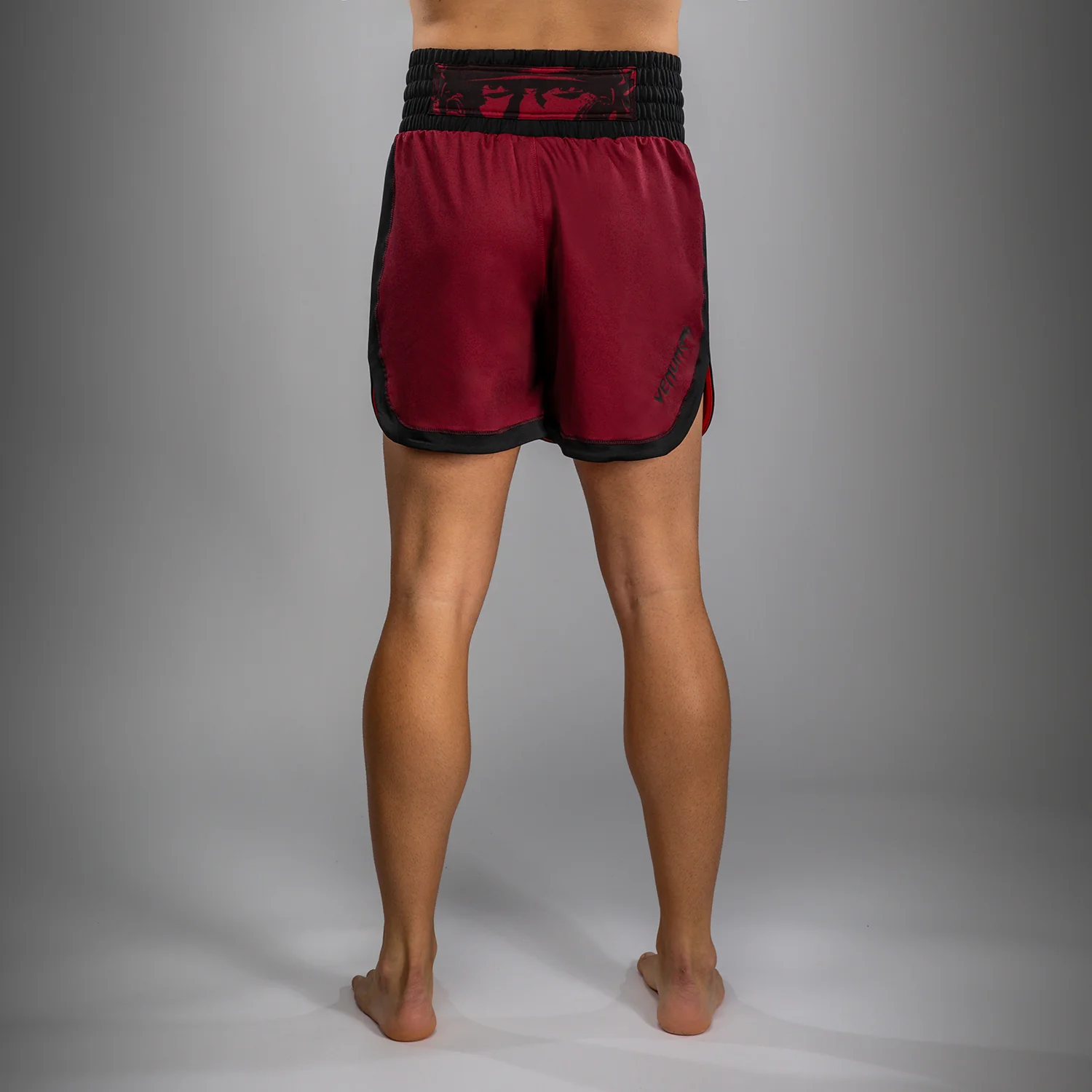 Venum x Assassin’s Creed Shadows Men’s Boxing Shorts - Burgundy/Black - Image 3