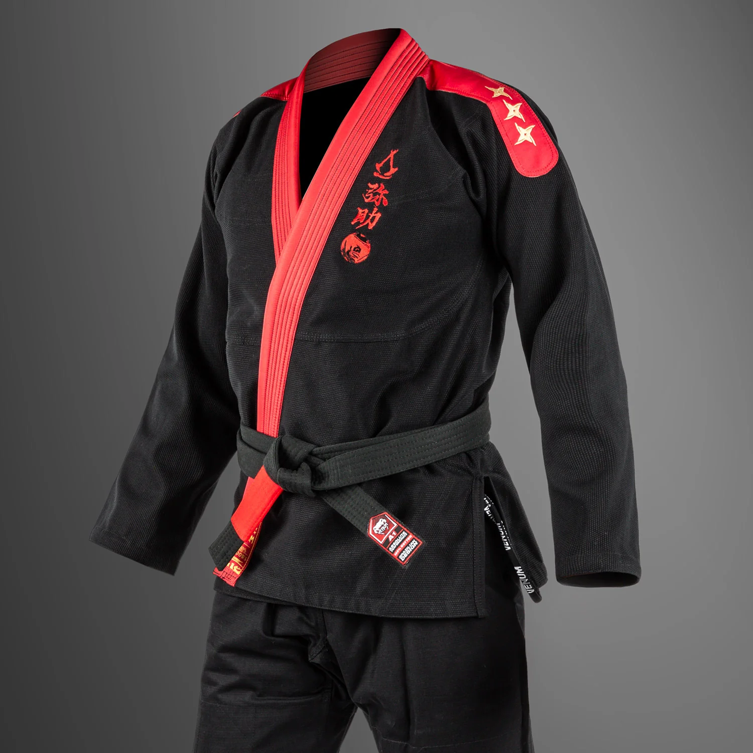 Venum x Assassin's Creed Shadows BJJ Gi - Burgundy/Black - Image 3