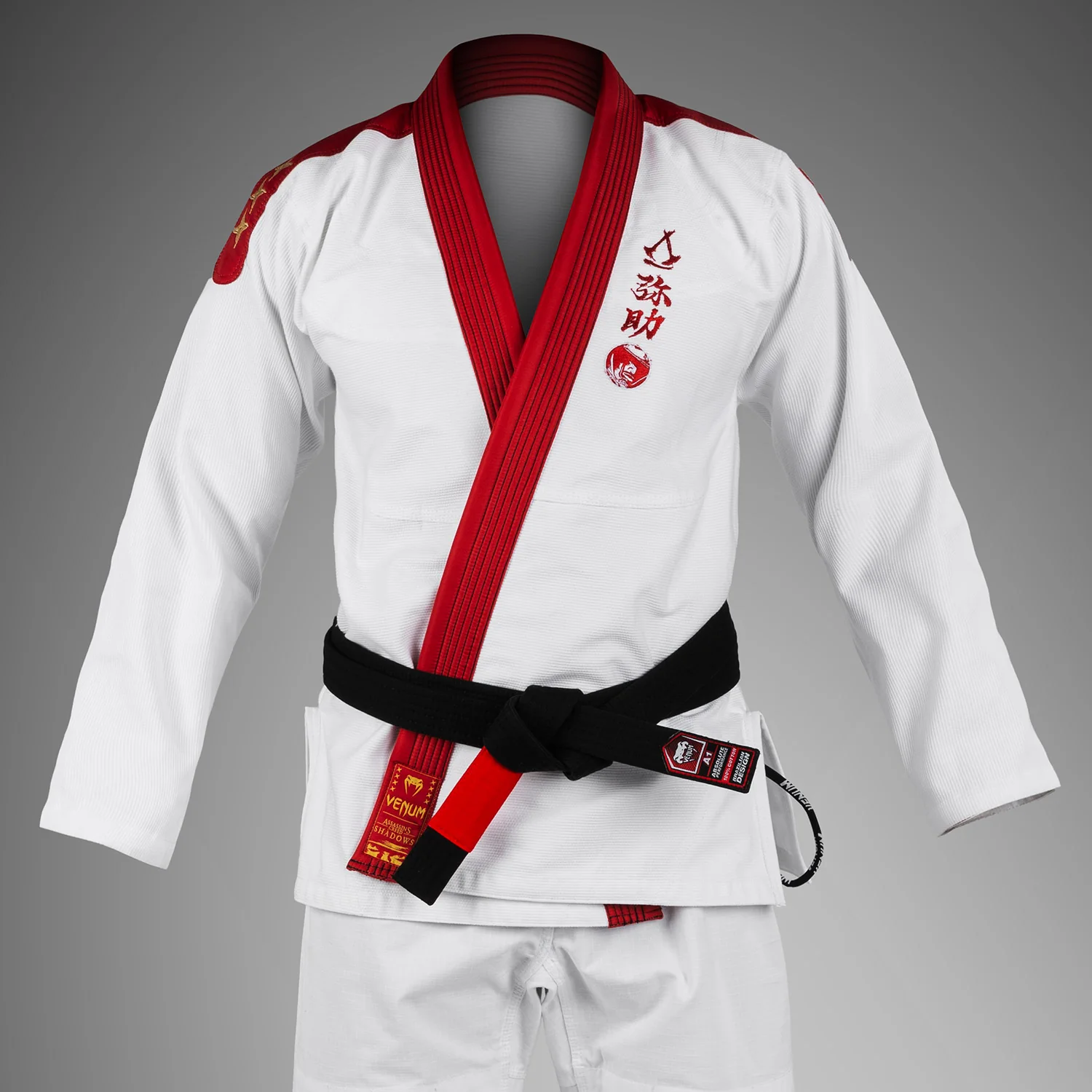 Venum x Assassin's Creed Shadows BJJ Gi - White/Red - Image 2