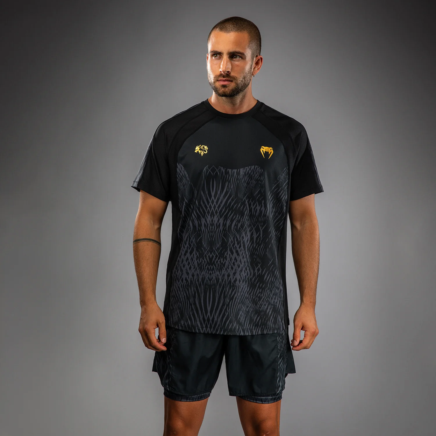 Venum x Chimaev Dry Tech - Black/Grey