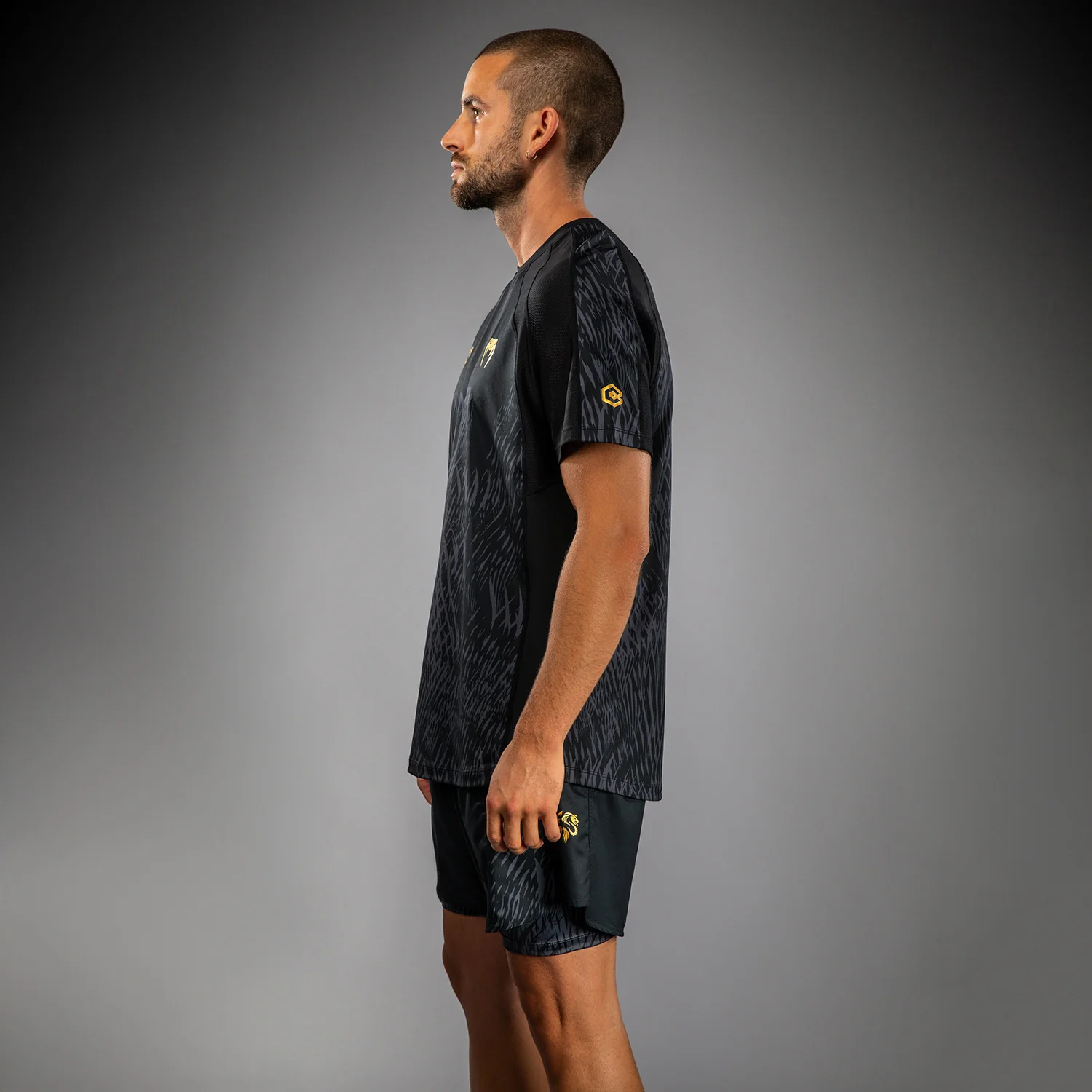 Venum x Chimaev Dry Tech - Black/Grey - Image 6