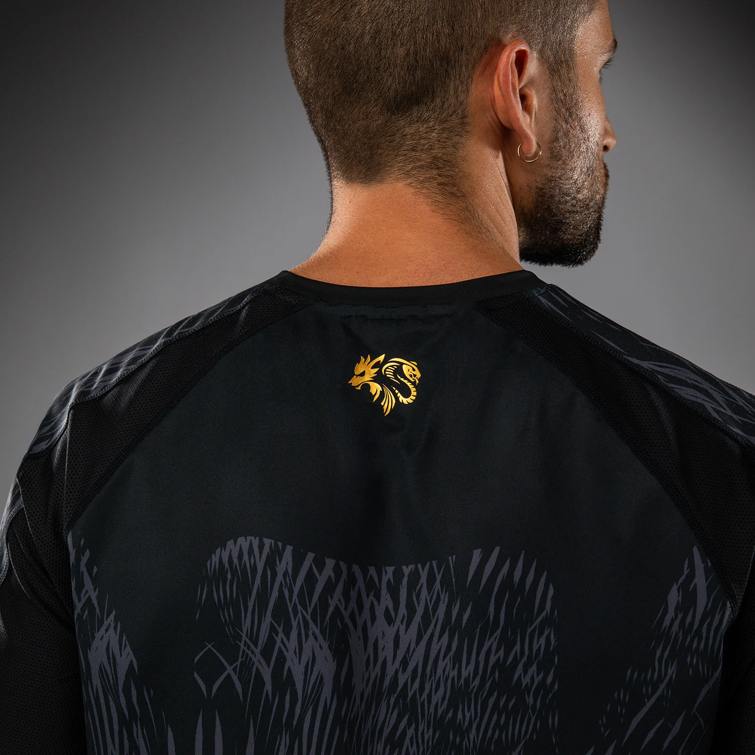 Venum x Chimaev Dry Tech - Black/Grey - Image 7
