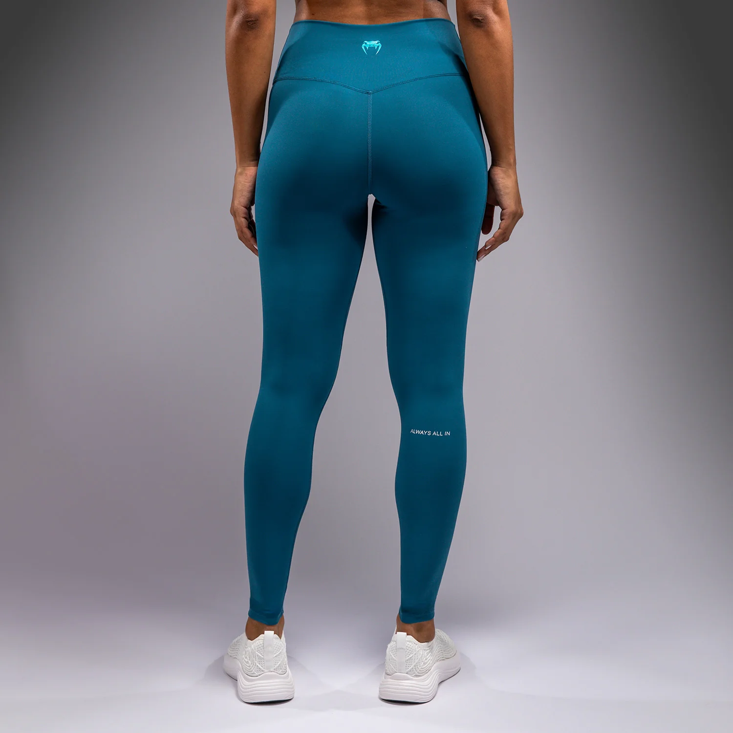 Venum x Demi Women’s Full Length Leggings - Azur Blue - Image 4