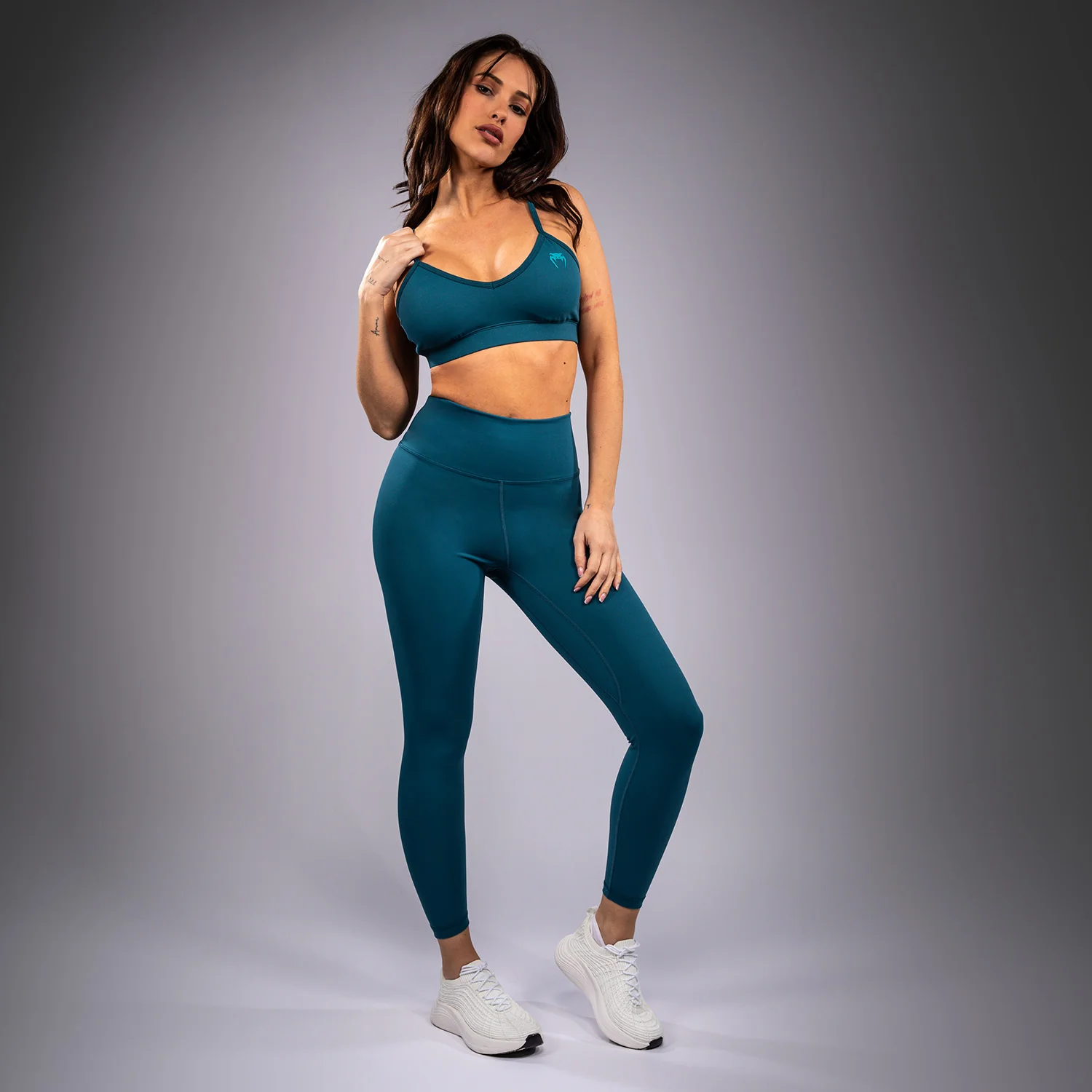 Venum x Demi Women’s Sports Bra - Azur Blue - Image 6