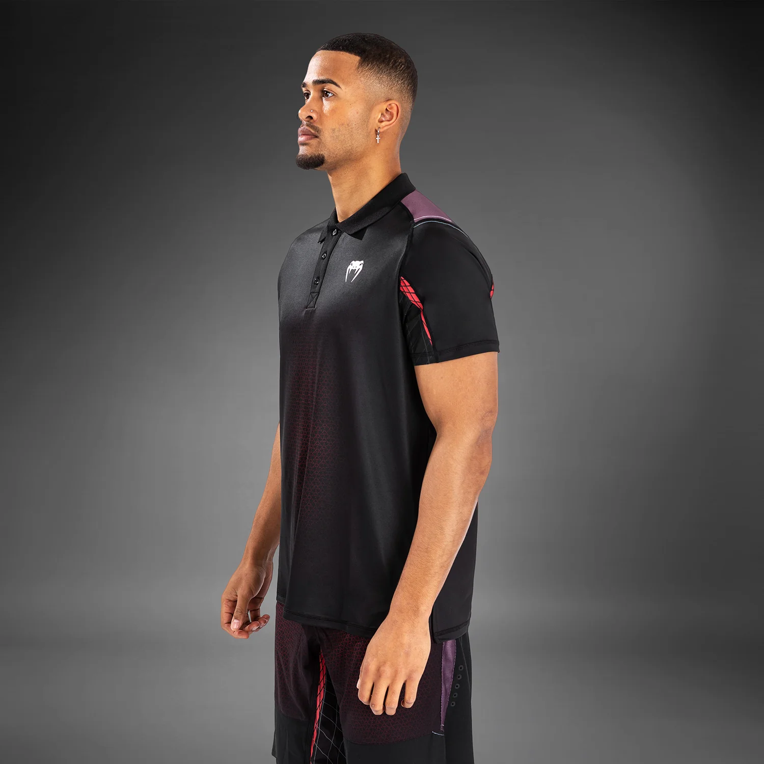 Venum x Dodge Banshee Men’s Dry Tech Polo - Black - Image 5