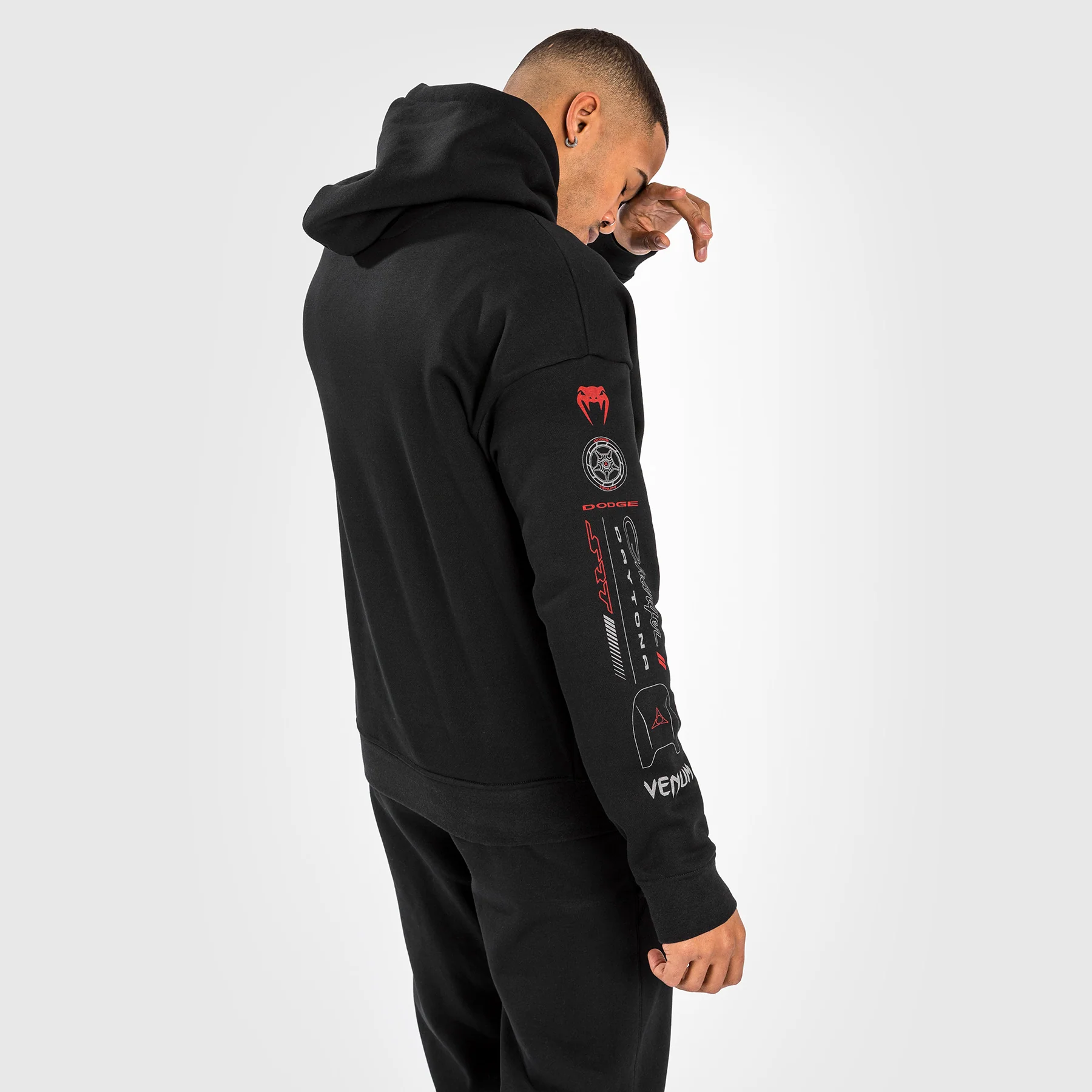 Venum x Dodge Banshee Unisex Pullover Hoodie - Black - Image 5