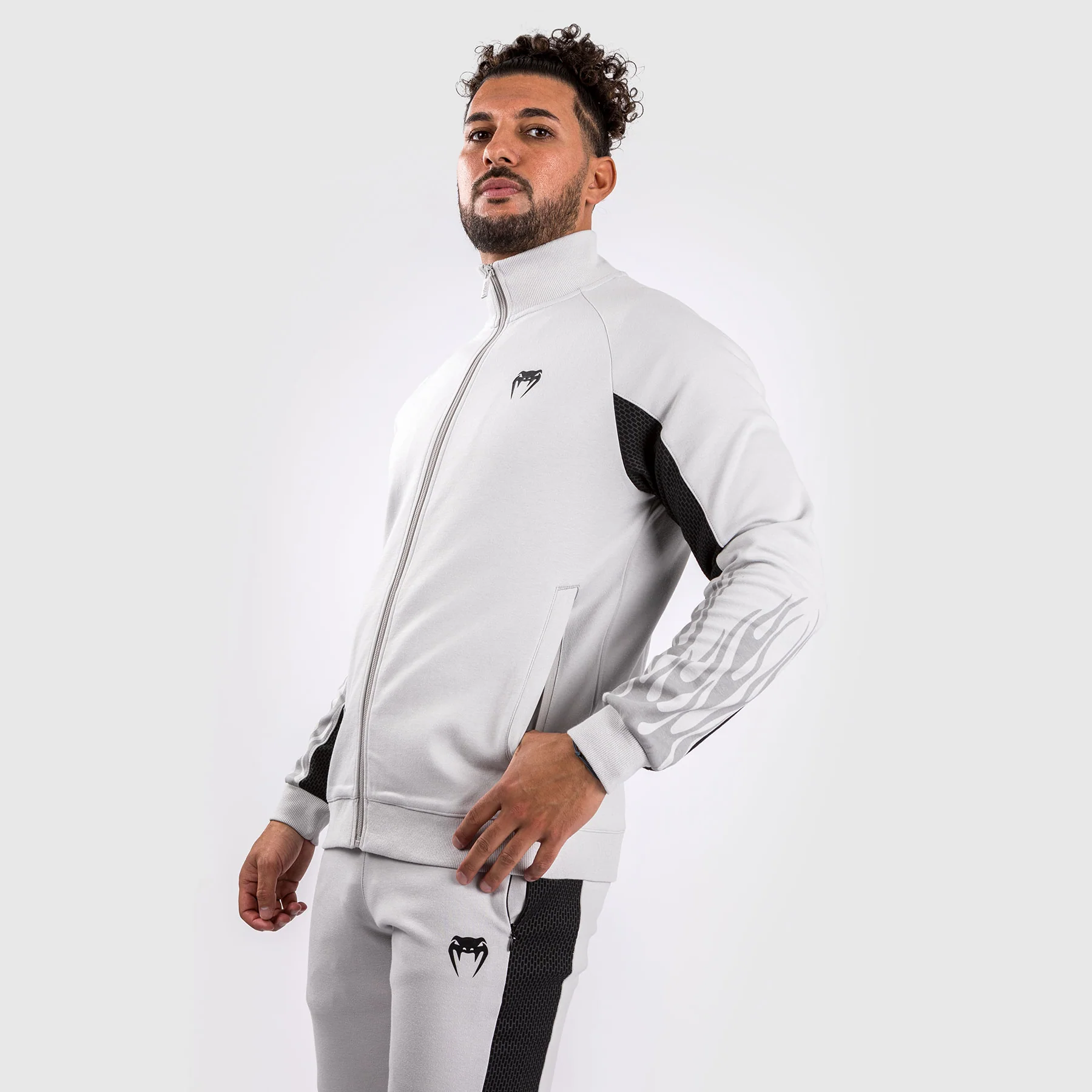 Venum x Dodge Demon 170 Men's Full-Zip Jacket - Grey - Image 3