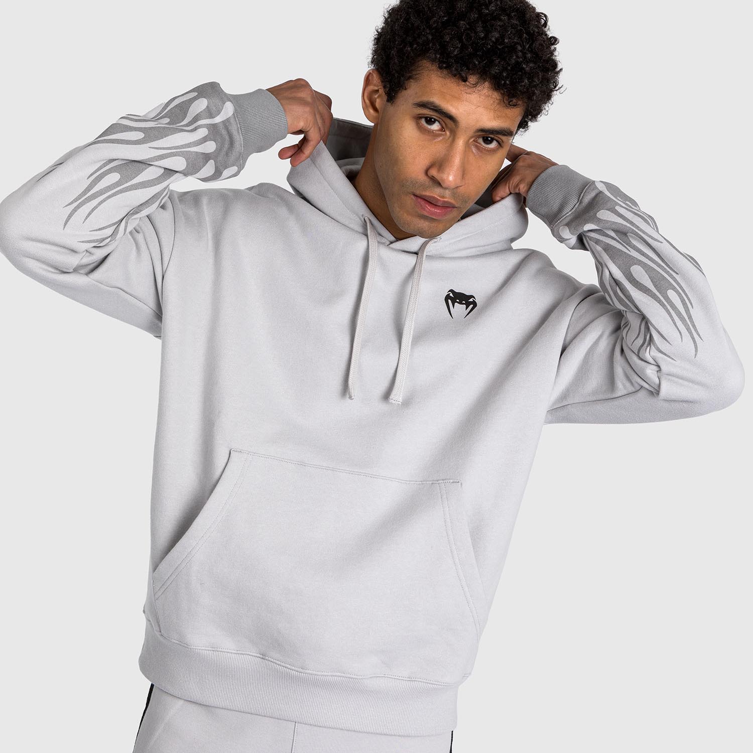 Venum x Dodge Demon 170 Pullover Hoodie - Grey - Image 2