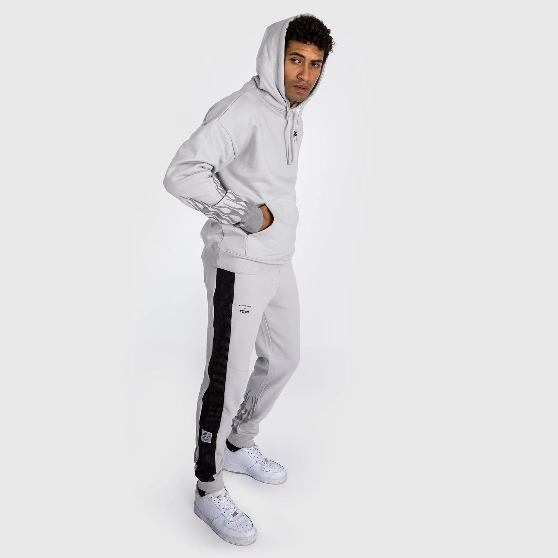 Venum x Dodge Demon 170 Pullover Hoodie - Grey - Image 9